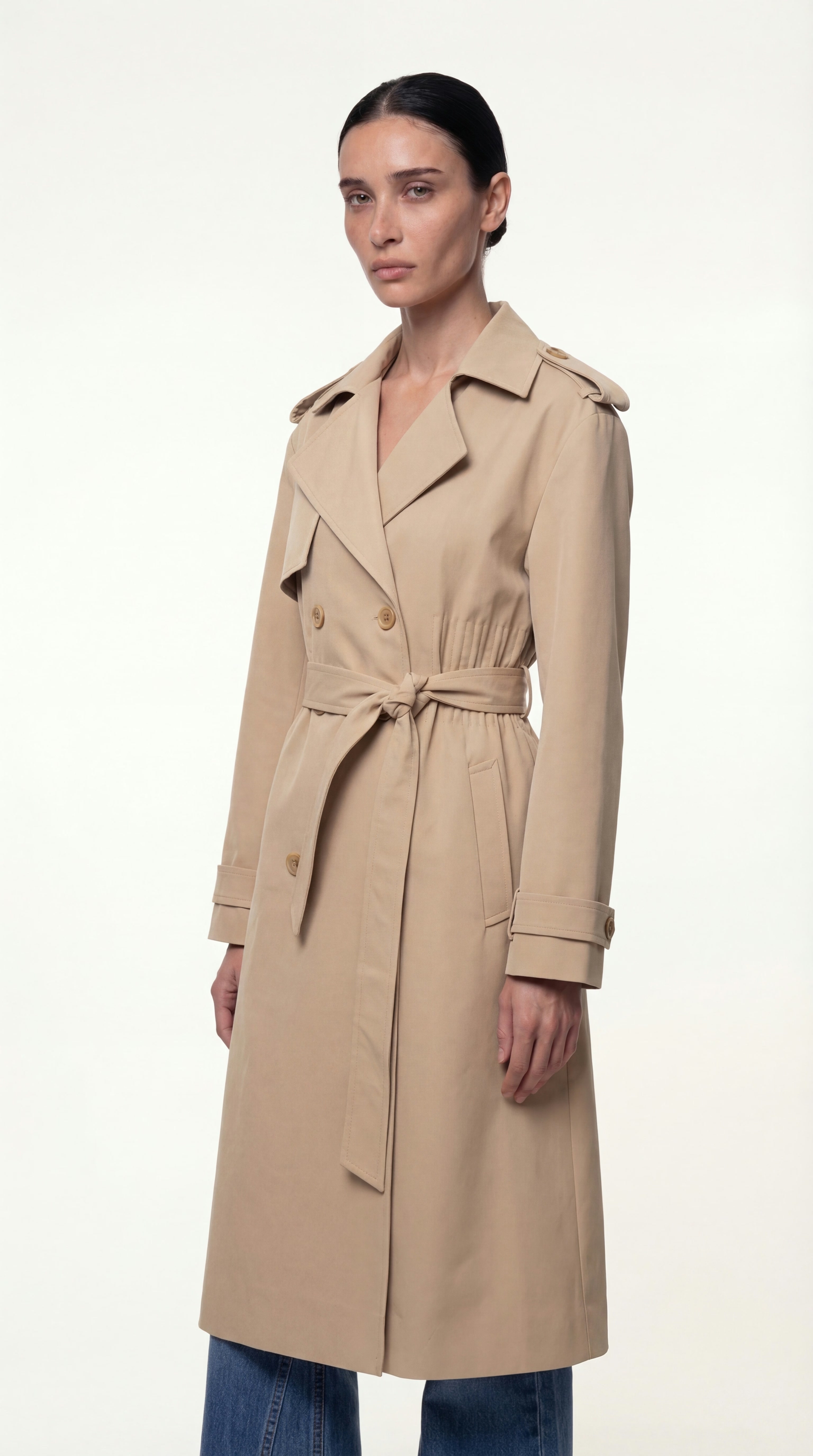 TRENCH COAT WITH BELT