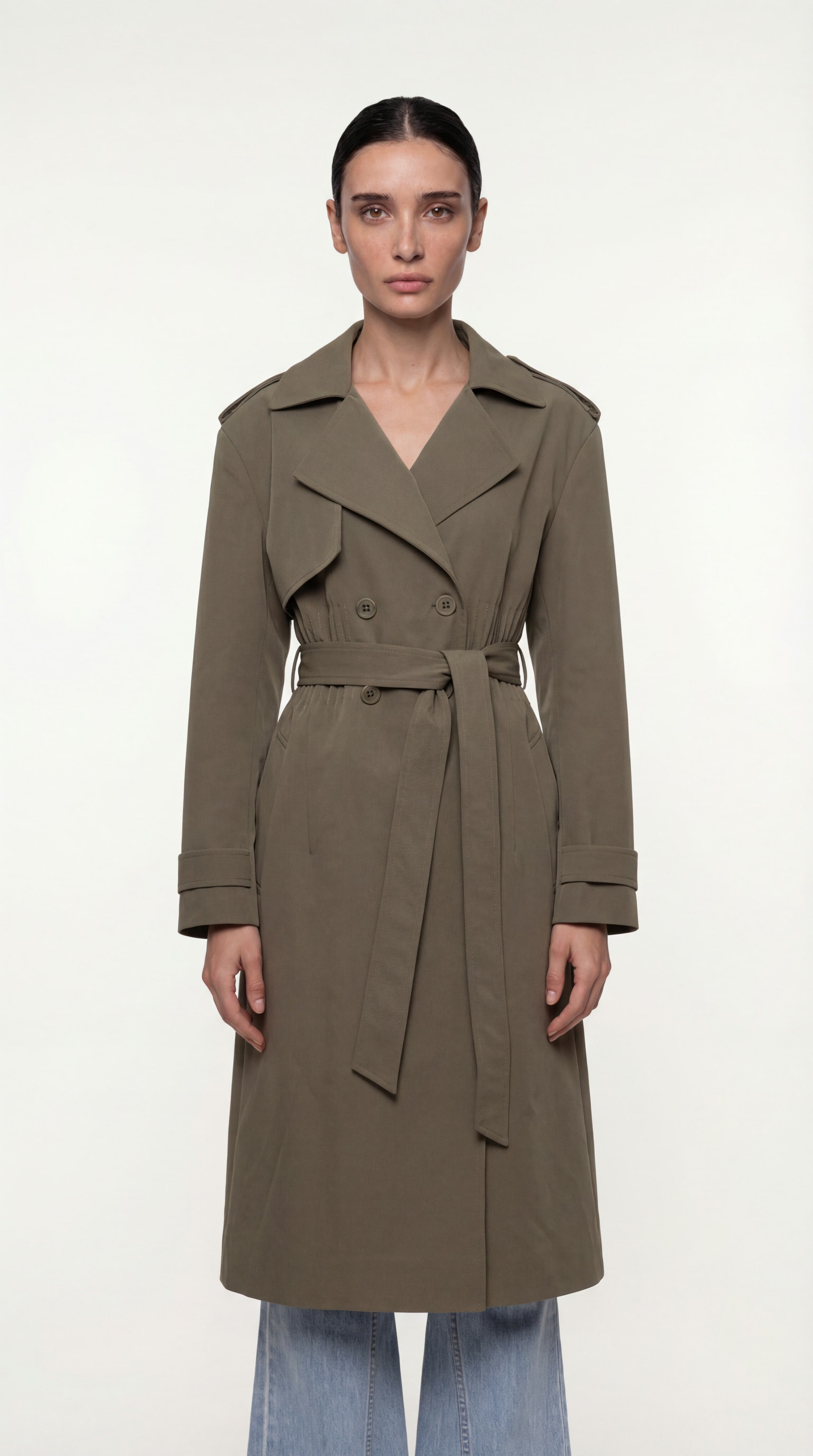 TRENCH COAT WITH BELT