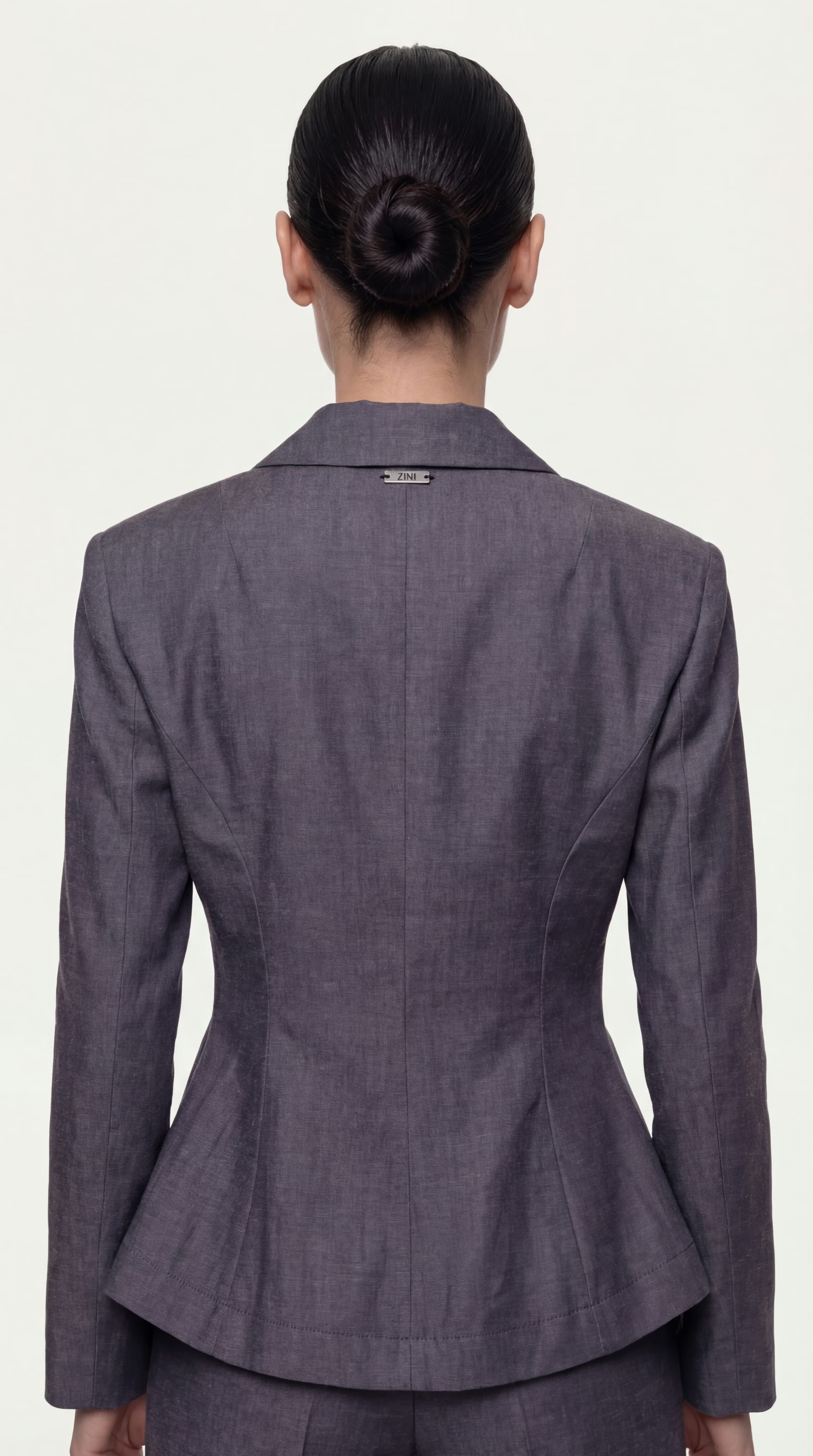 SLIM-FIT DENIM BLAZER