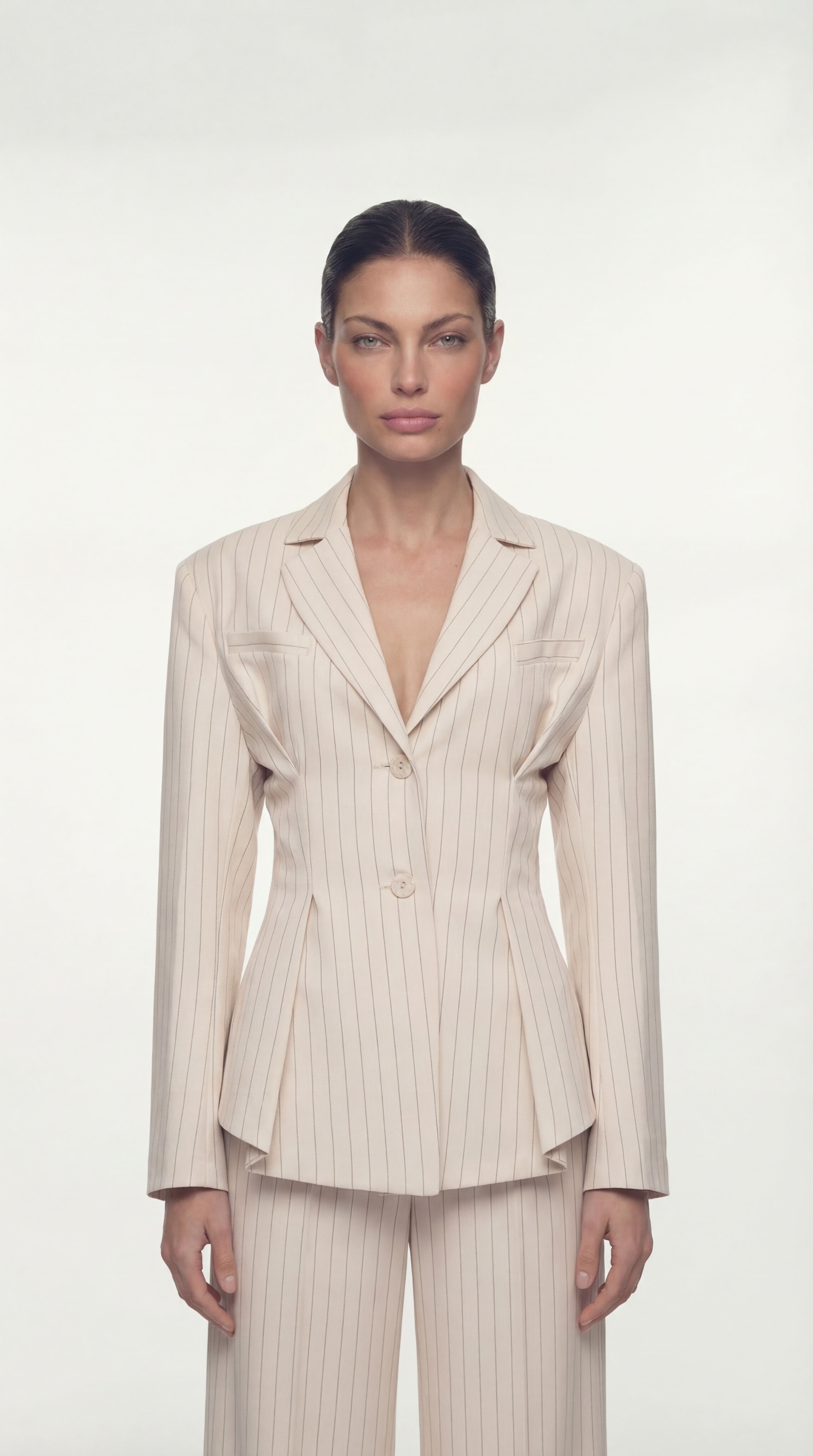 STRIPED BLAZER