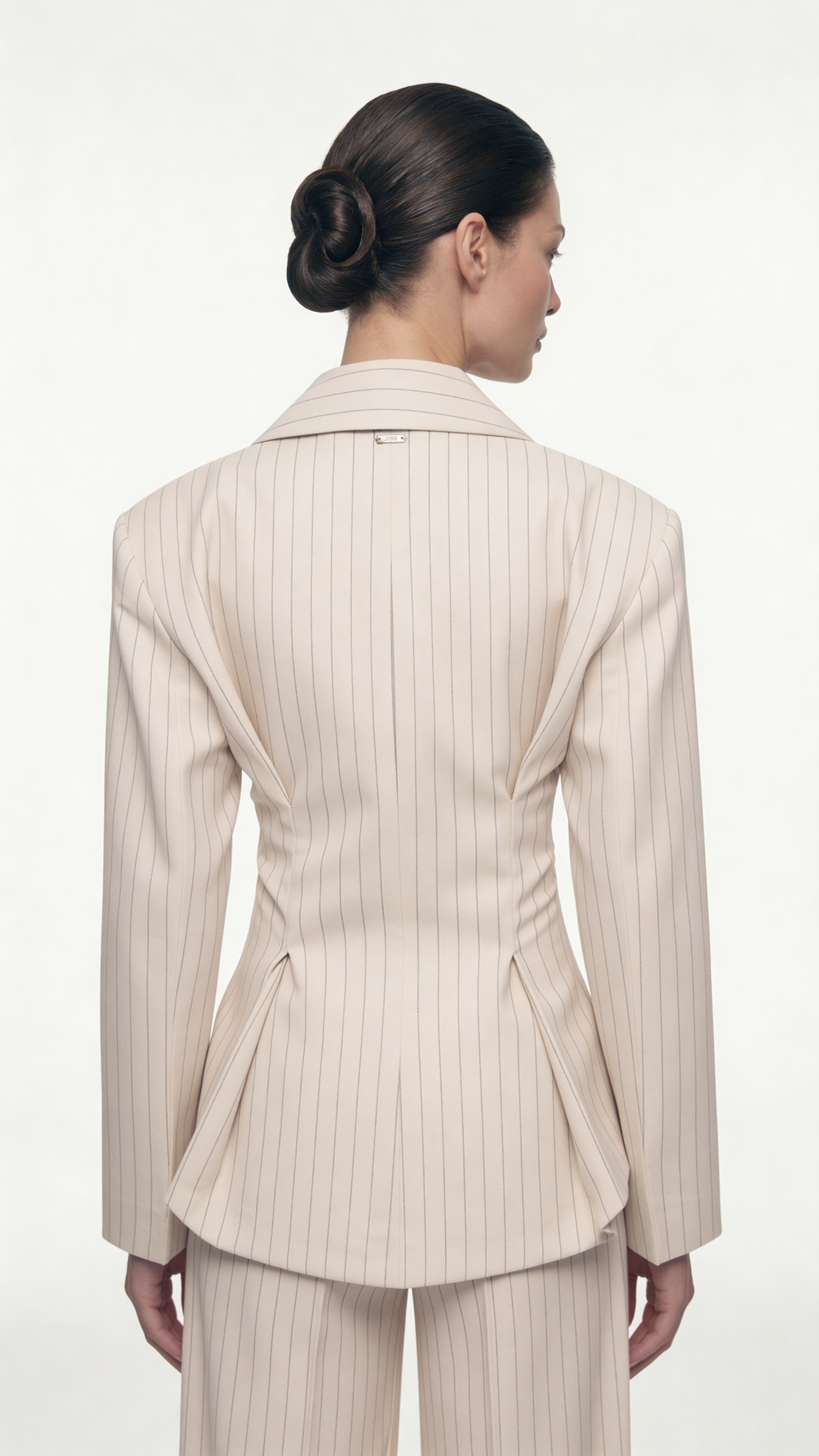 STRIPED BLAZER