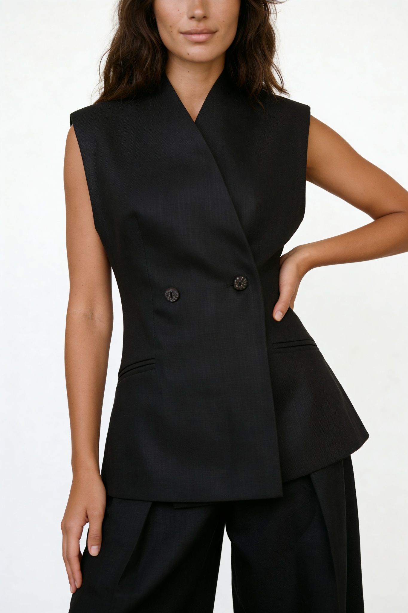 SLEEVELESS BLAZER SLEEVELESS BLAZER