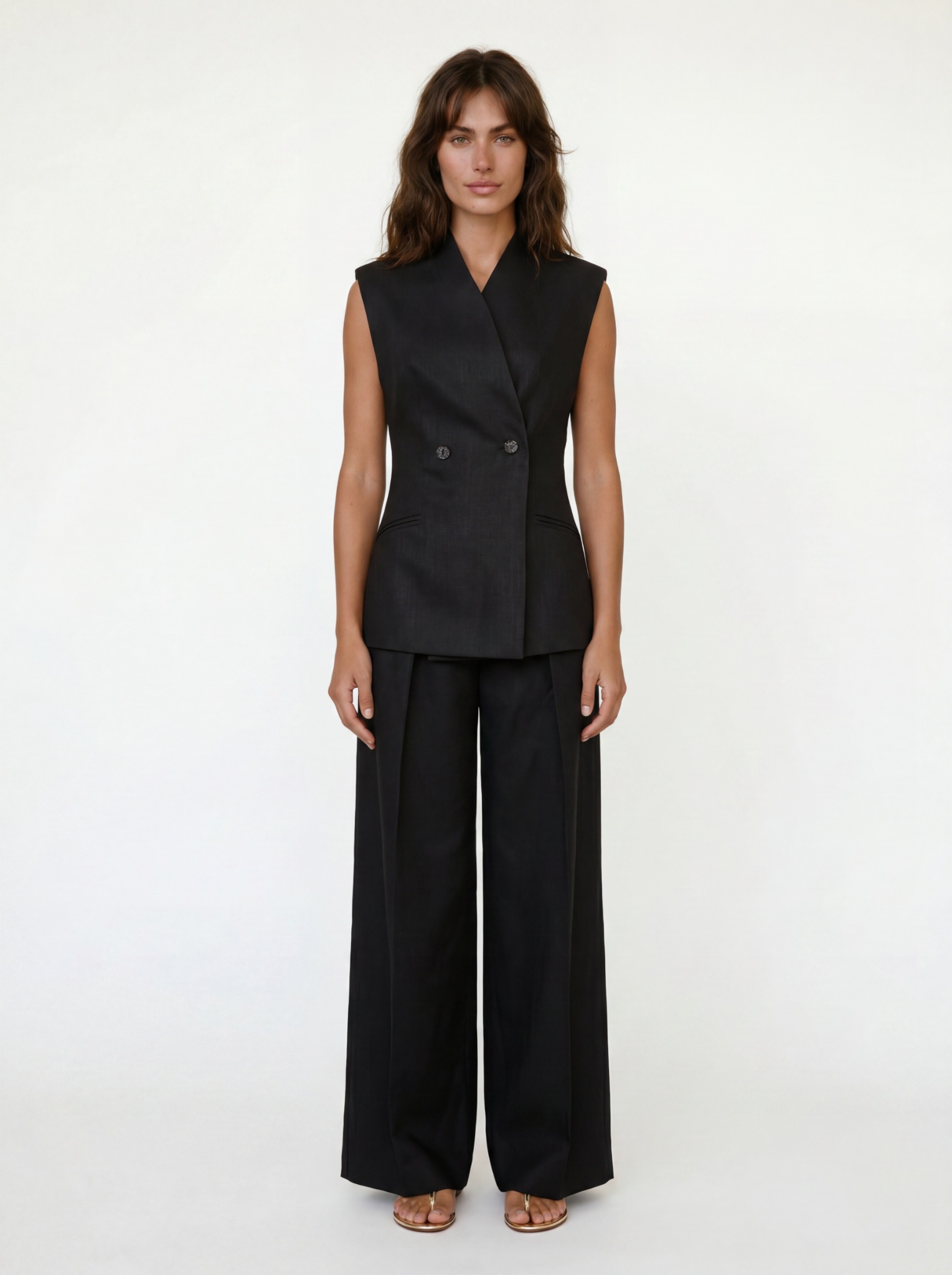 SLEEVELESS BLAZER SLEEVELESS BLAZER