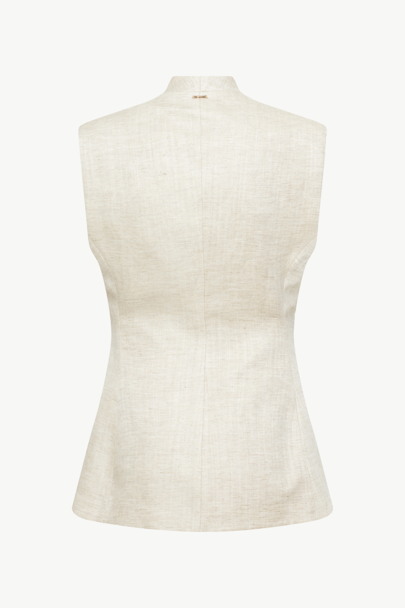 SLEEVELESS BLAZER