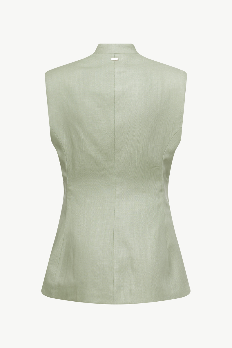 SLEEVELESS BLAZER