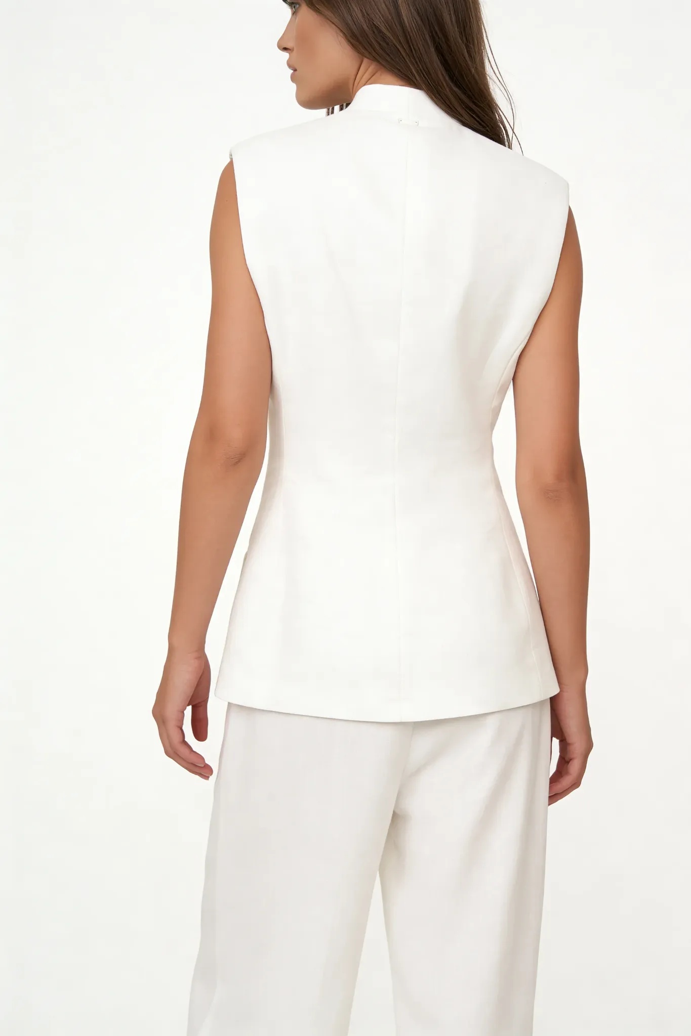 SLEEVELESS BLAZER