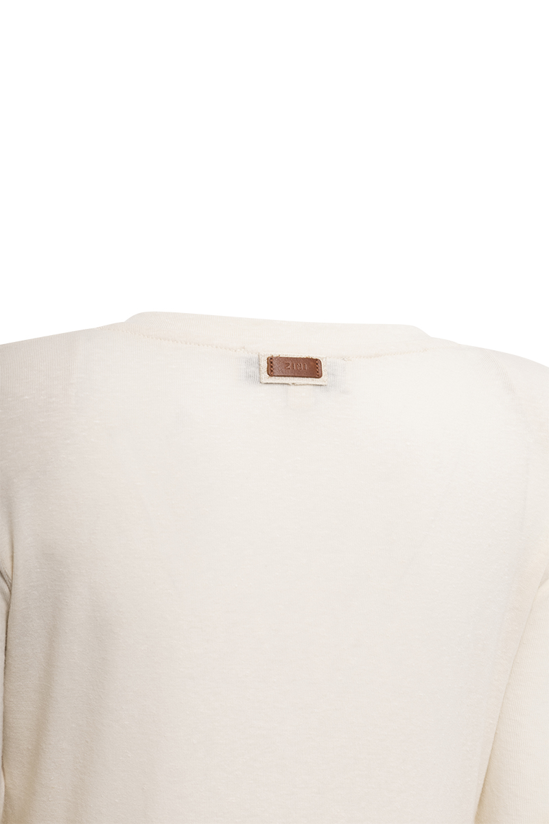 BLOUSE WITH V-NECK
