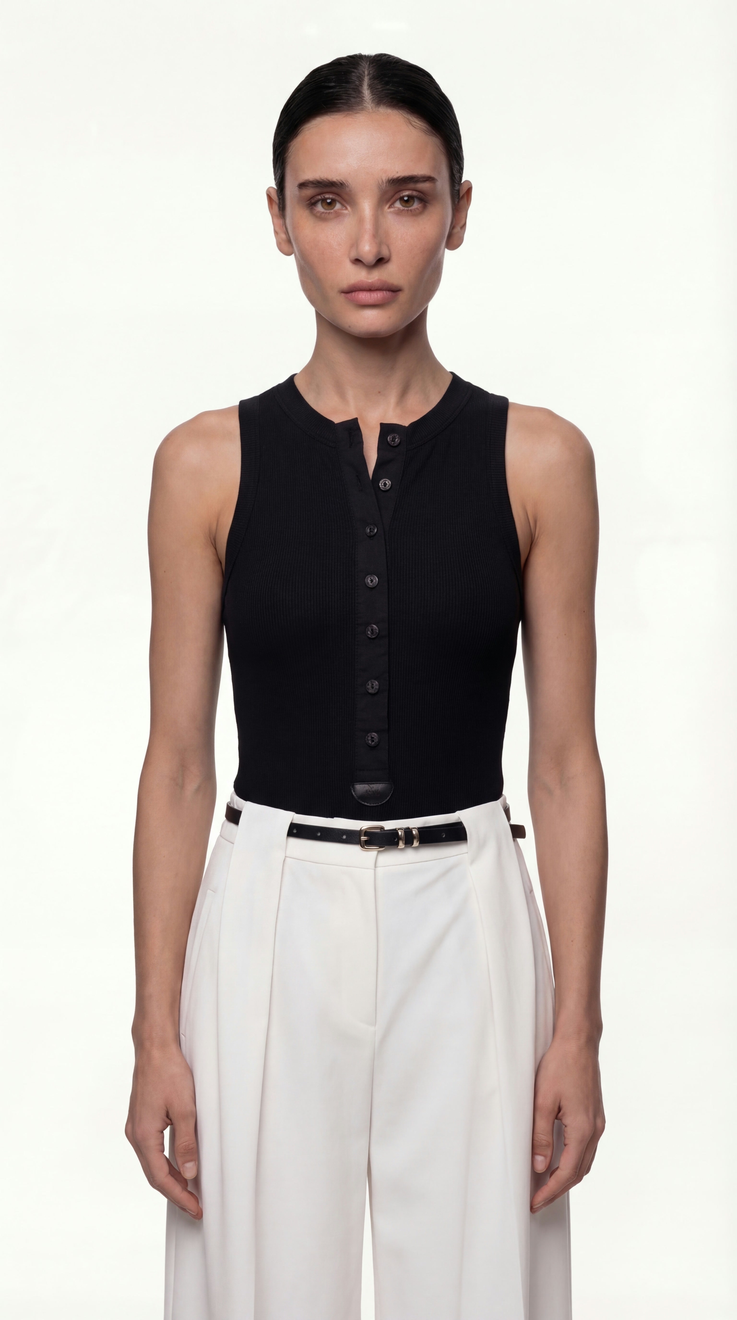 SLEEVELESS BODYSUIT