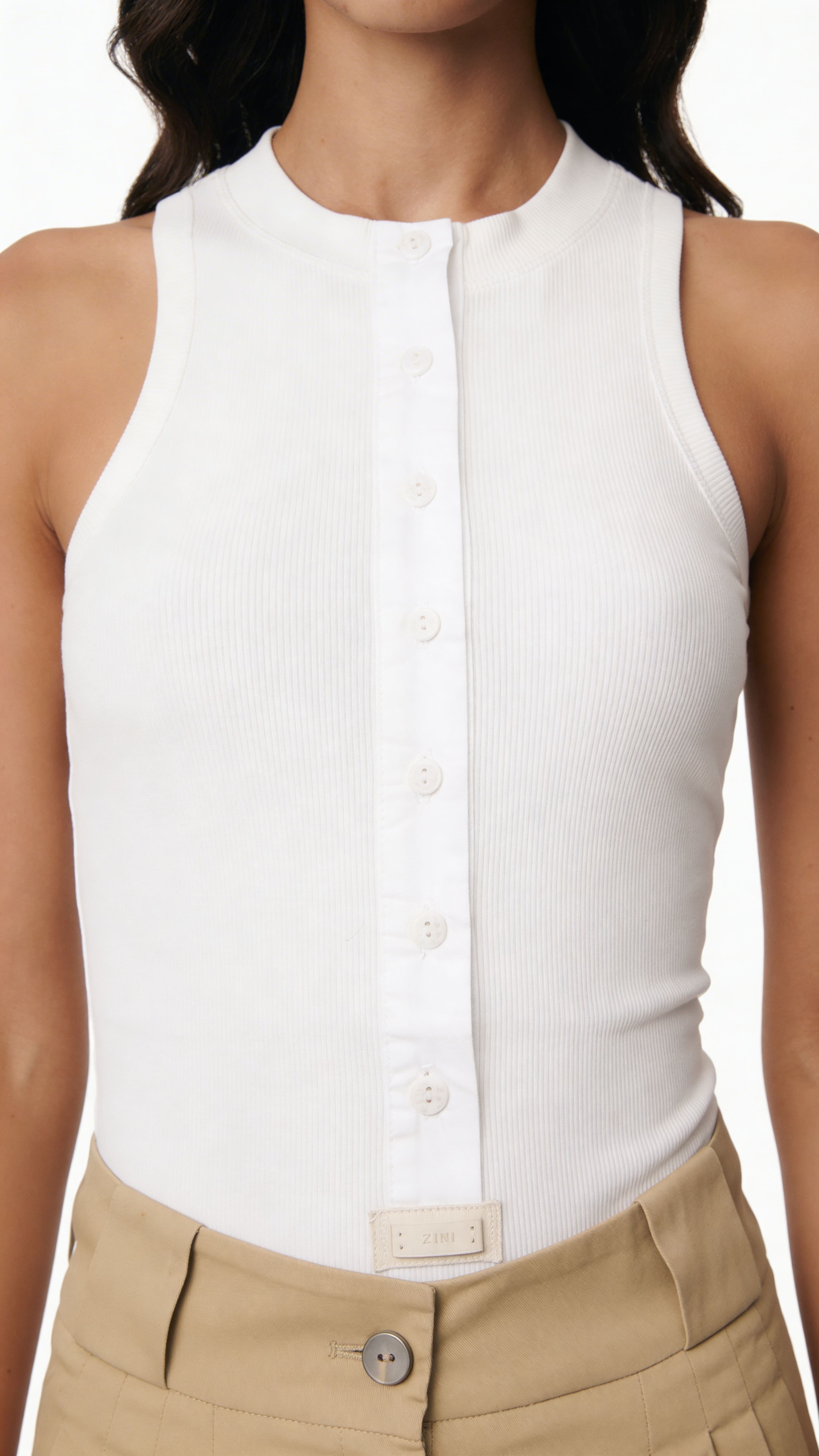 SLEEVELESS BODYSUIT SLEEVELESS BODYSUIT