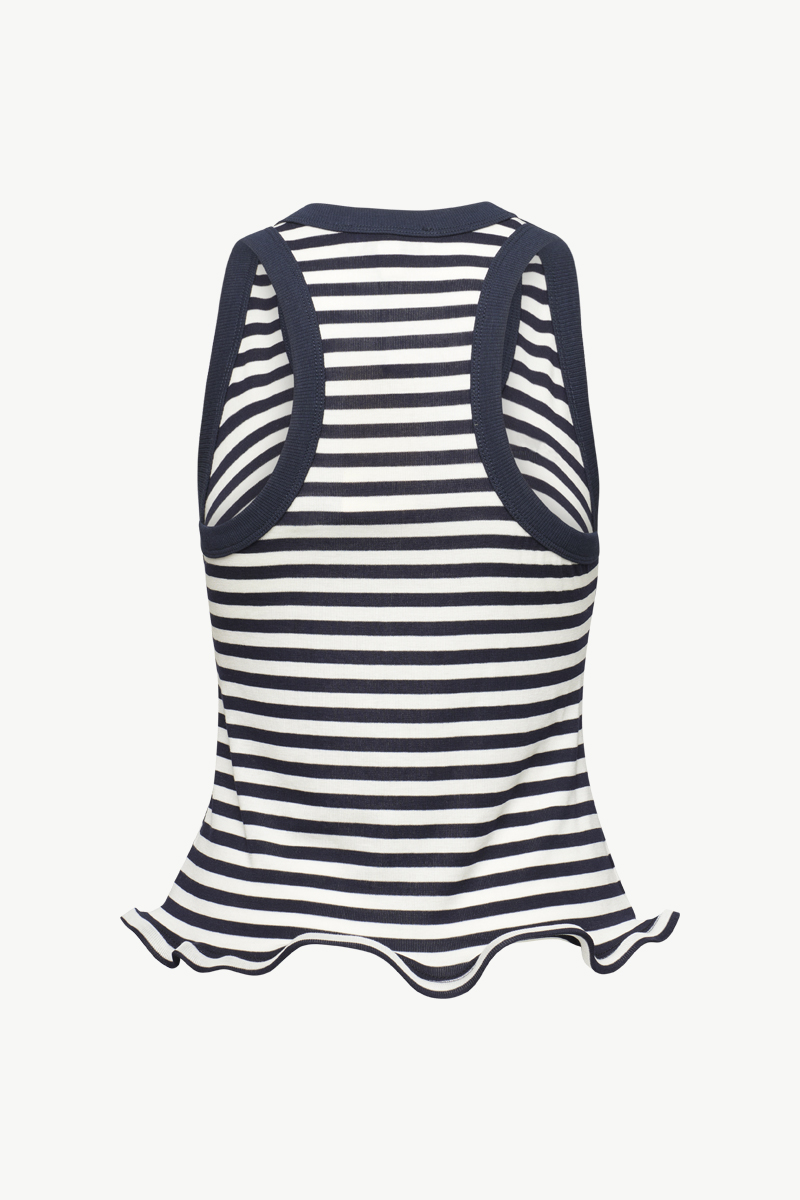 TANK TOP WITH RUFFLE