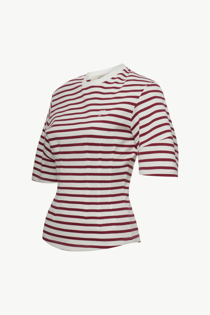ΡΙΓΕ T-SHIRT ΜΕ ΒΑΤΕΣ ΡΙΓΕ T-SHIRT ΜΕ ΒΑΤΕΣ