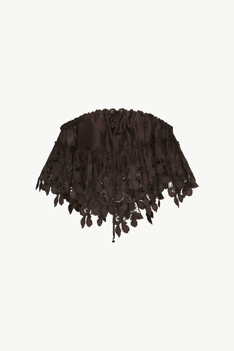 OFF-SHOULDER CROP TOP OFF-SHOULDER CROP TOP