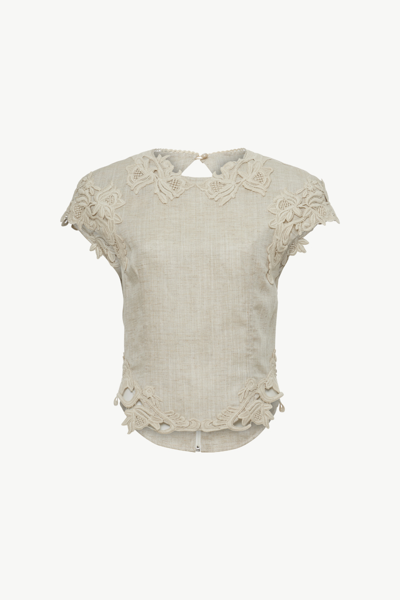 TOP WITH LACE TOP WITH LACE