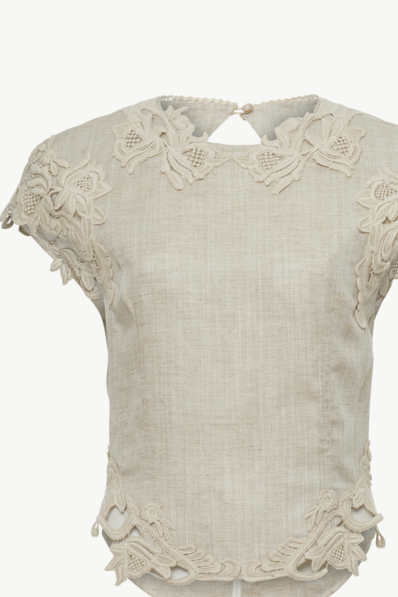 TOP WITH LACE TOP WITH LACE