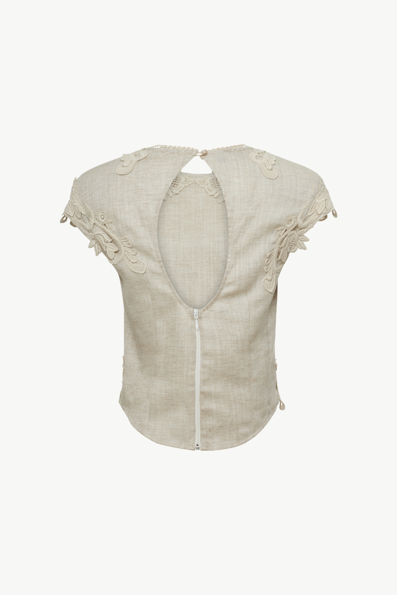 TOP WITH LACE TOP WITH LACE
