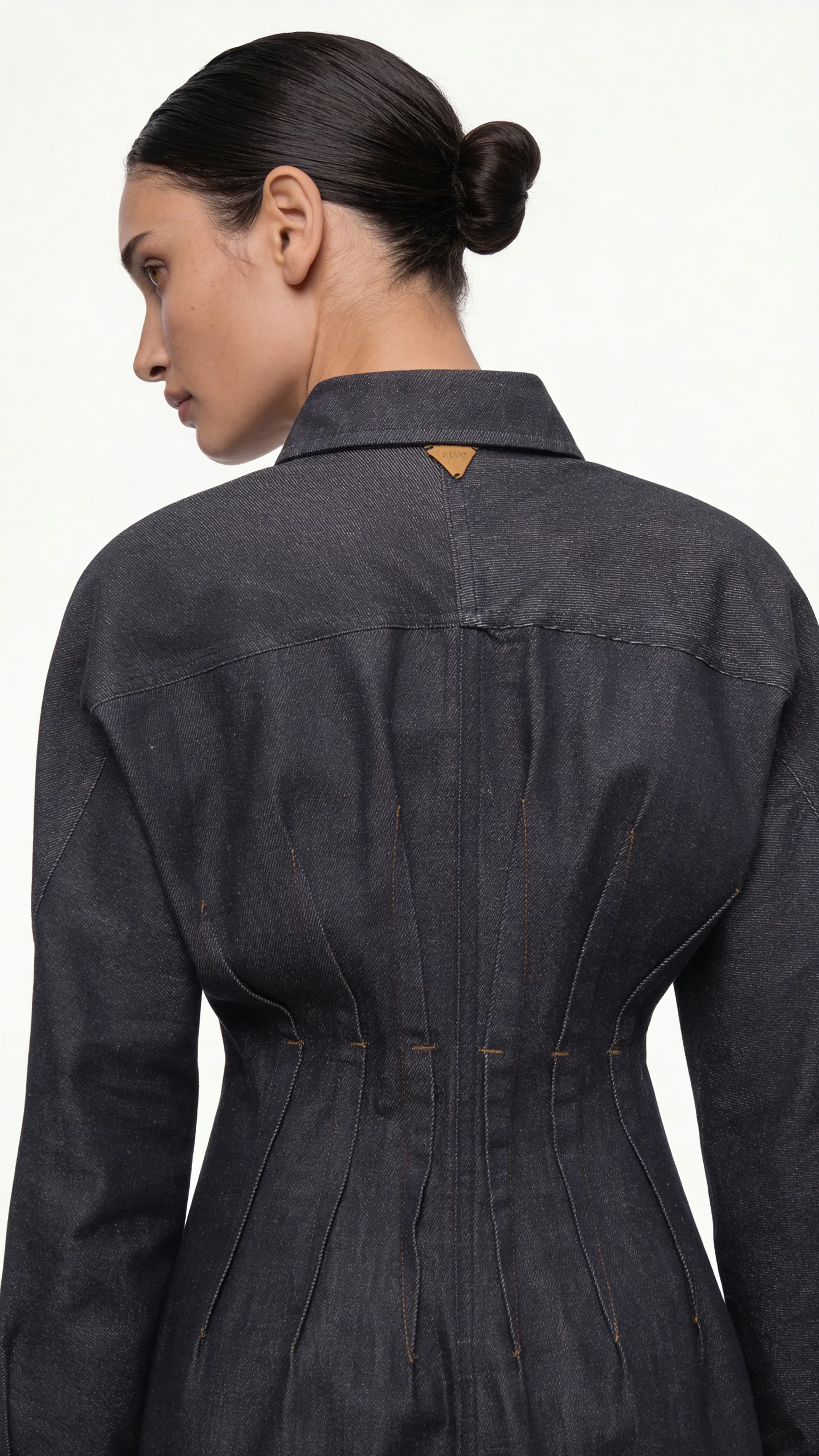MINI DENIM DRESS