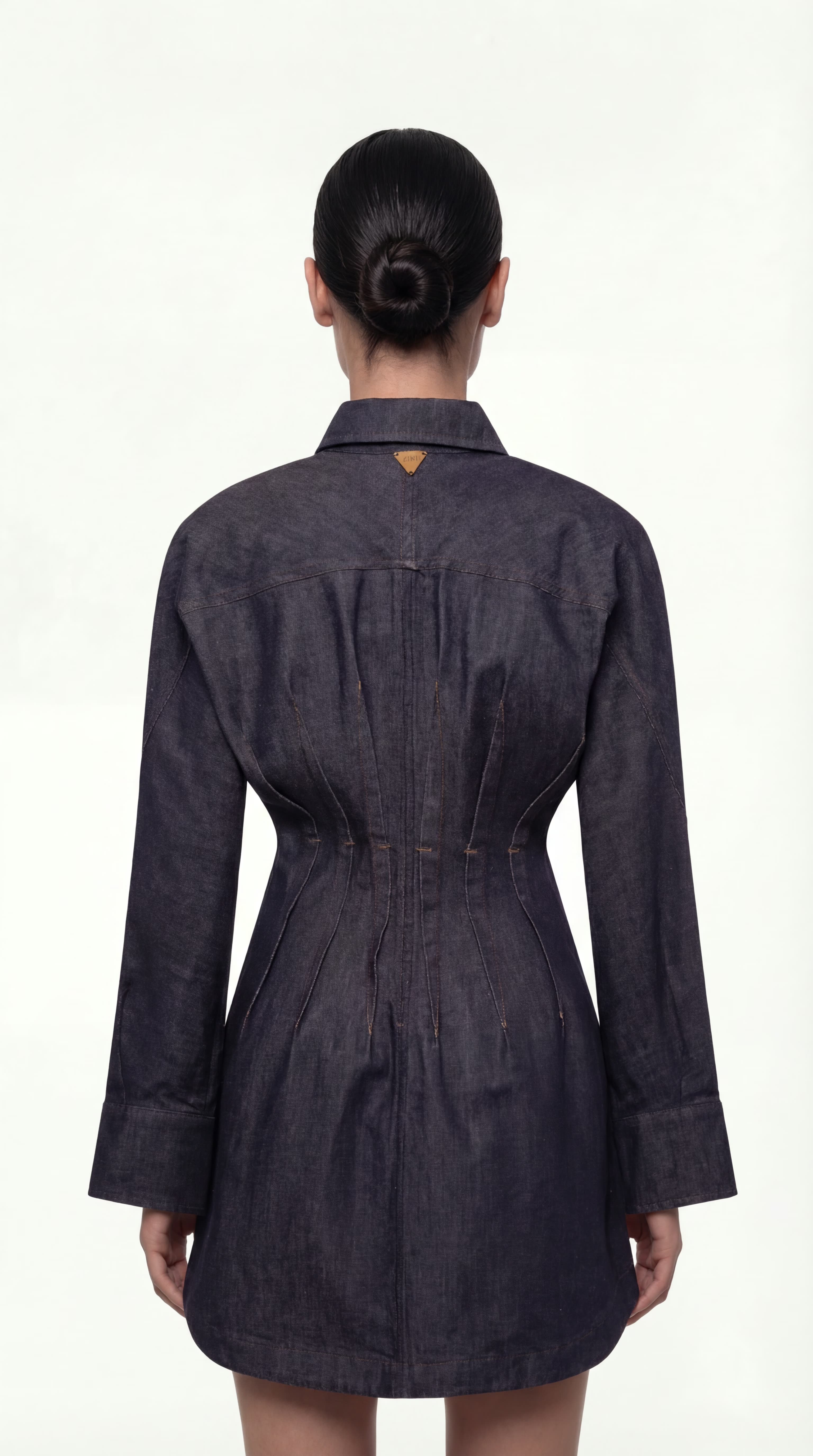 MINI DENIM DRESS
