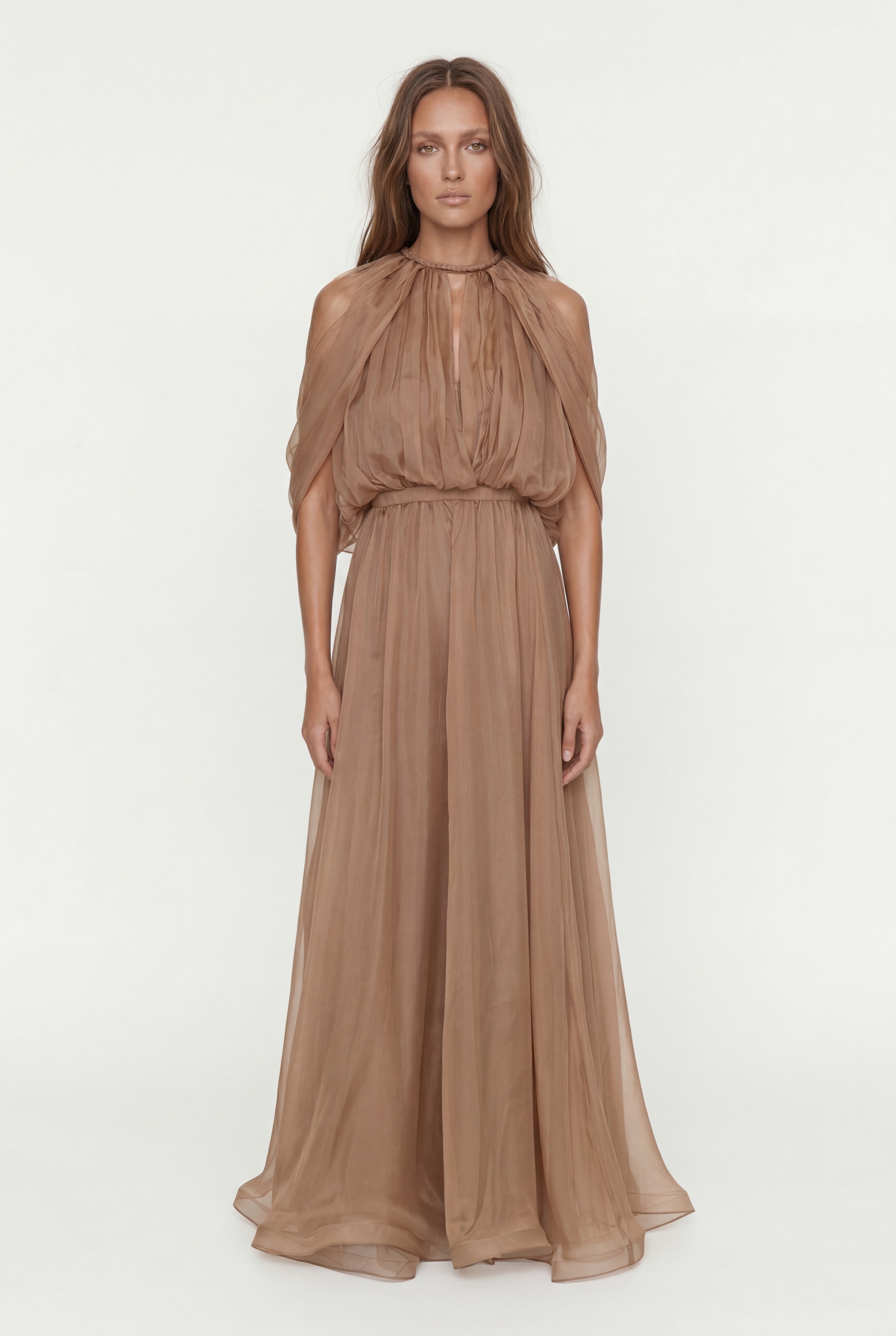 SILK MAXI DRESS