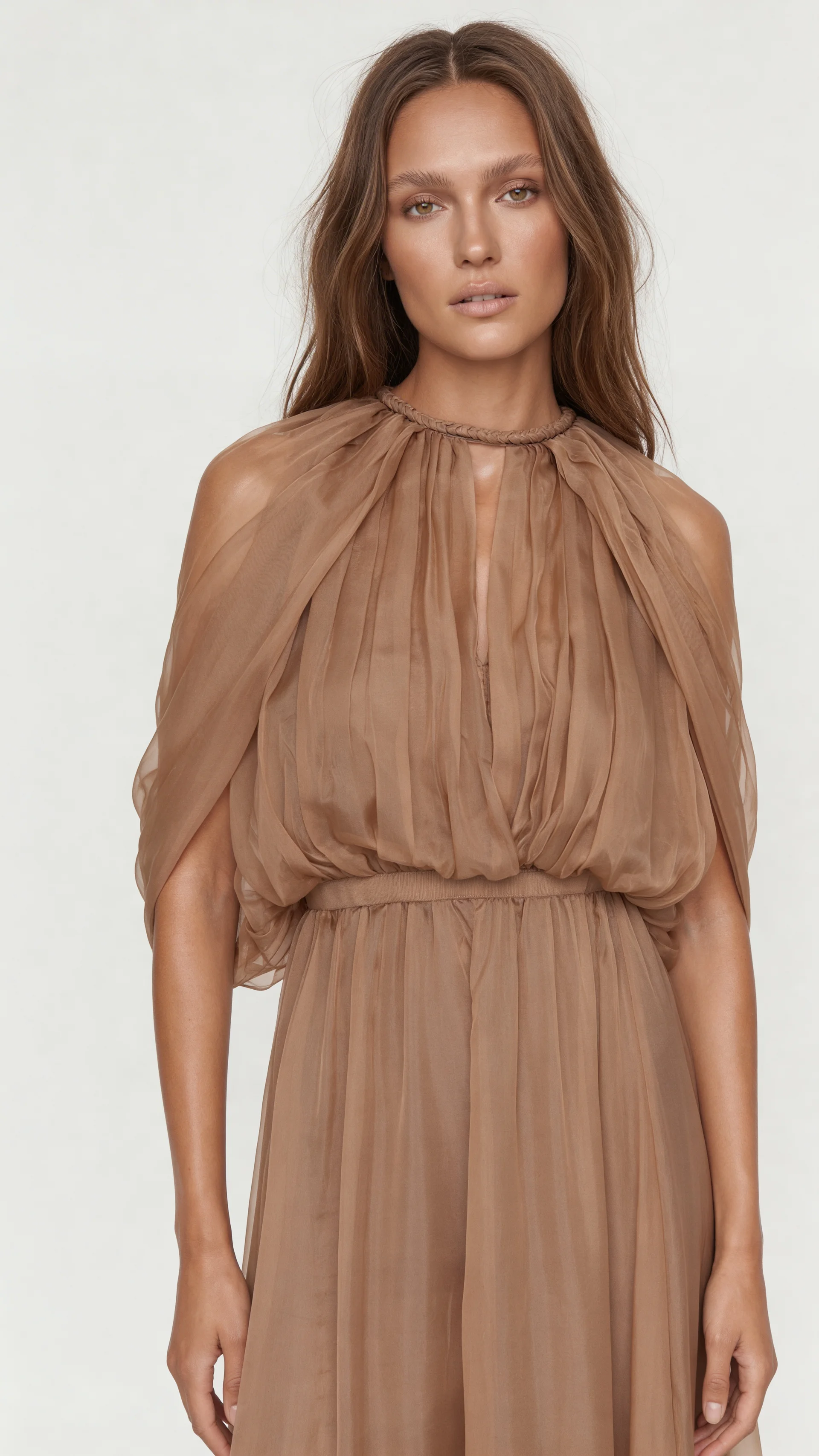SILK MAXI DRESS