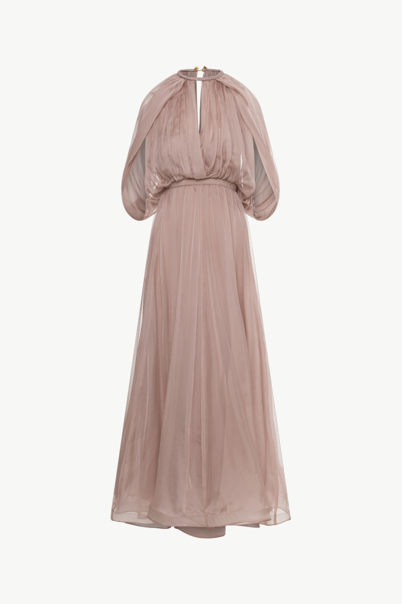 SILK MAXI DRESS