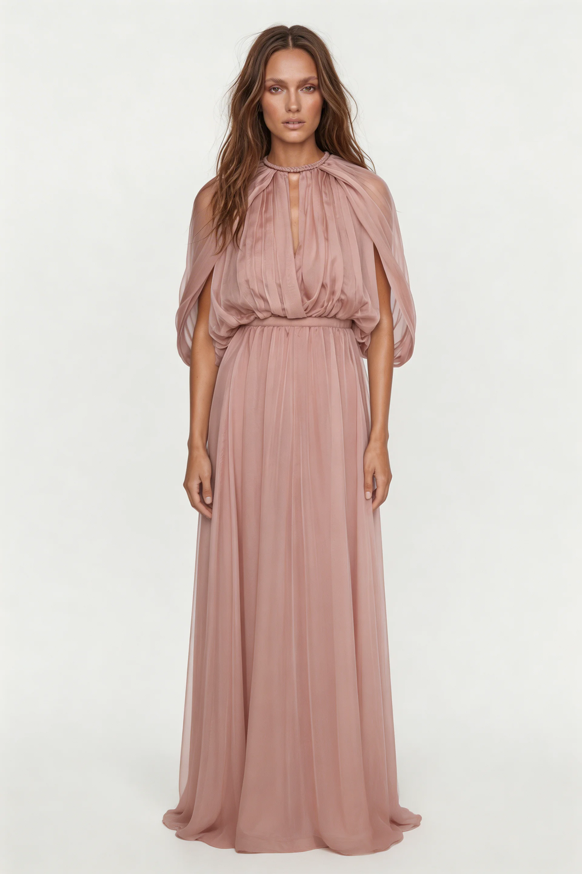 SILK MAXI DRESS