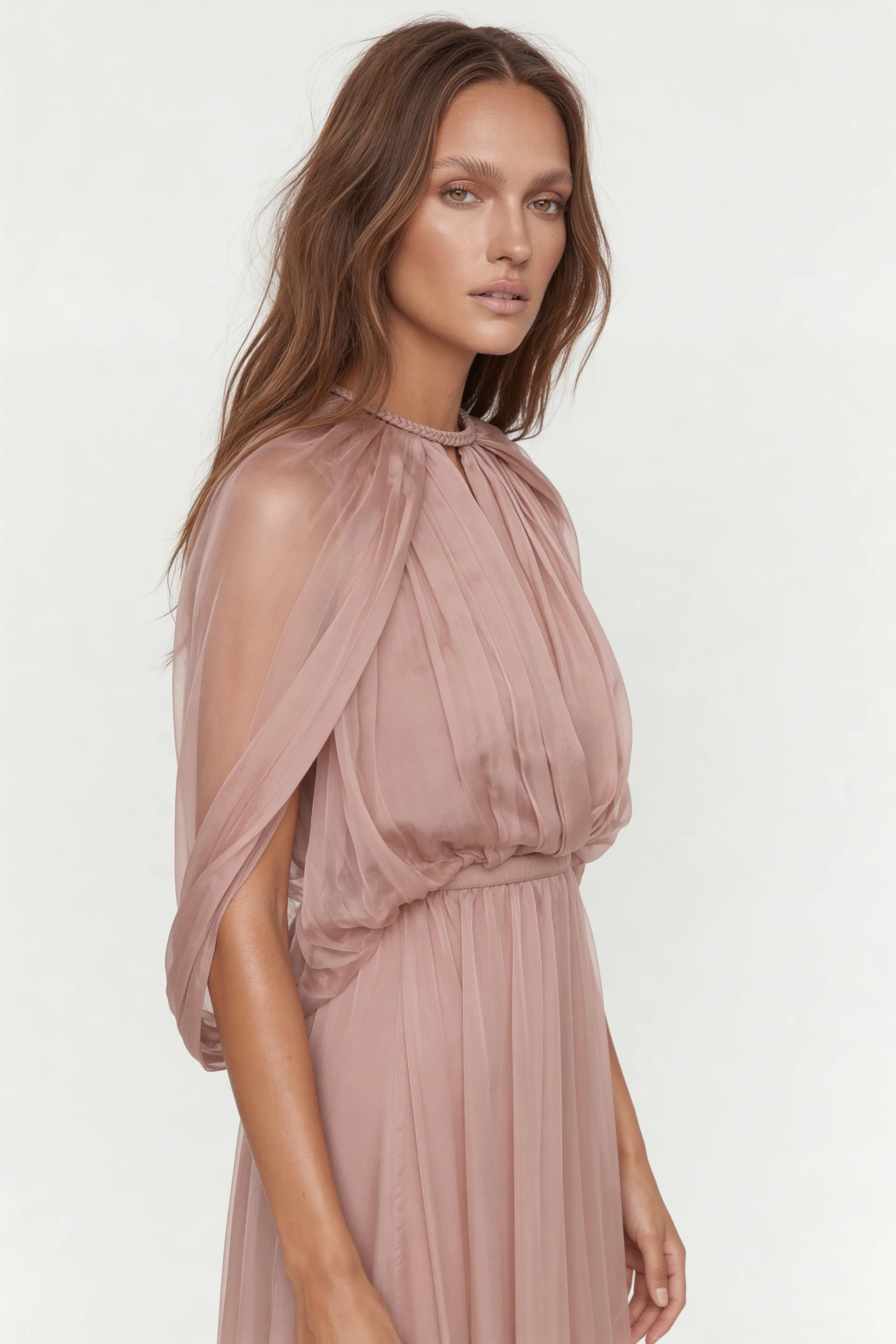 SILK MAXI DRESS