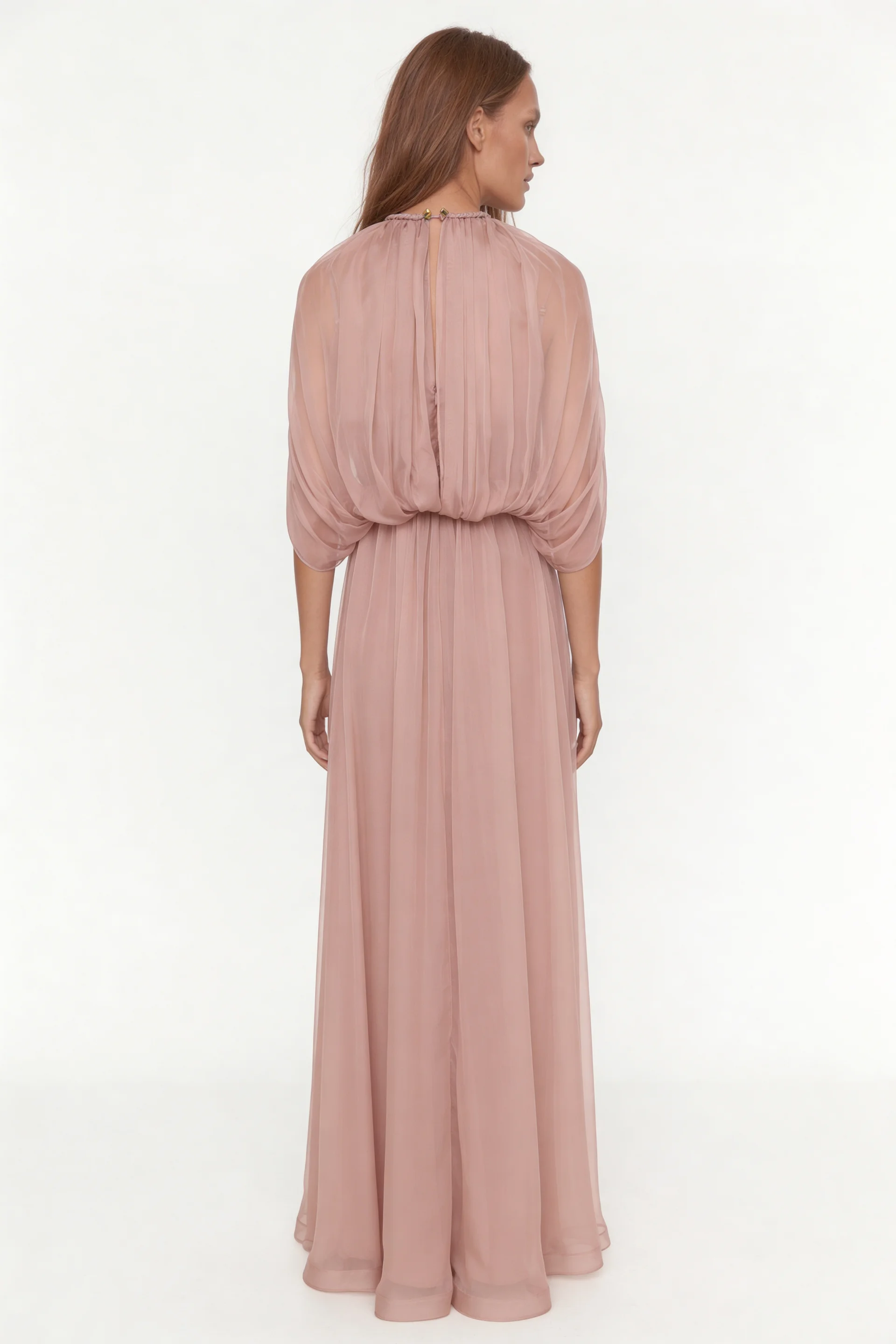 SILK MAXI DRESS