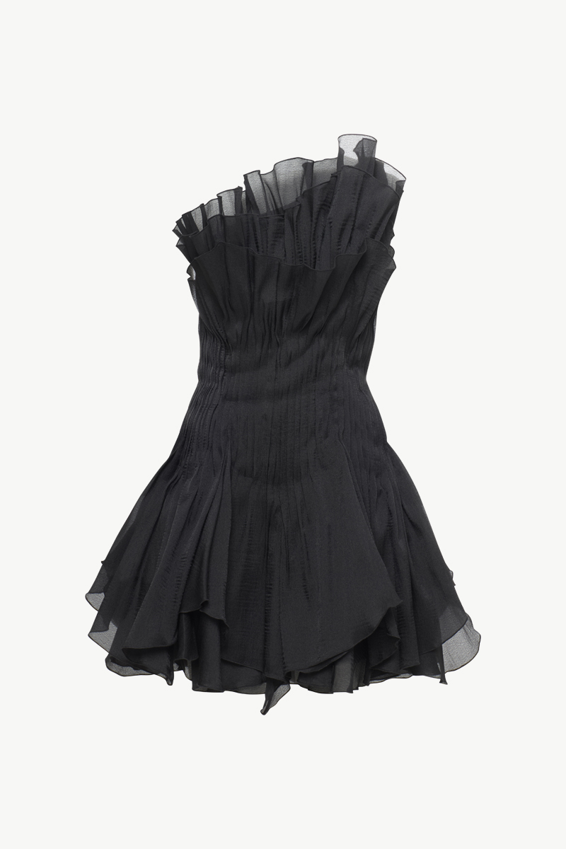 ΜΙΝΙ RUFFLED DRESS