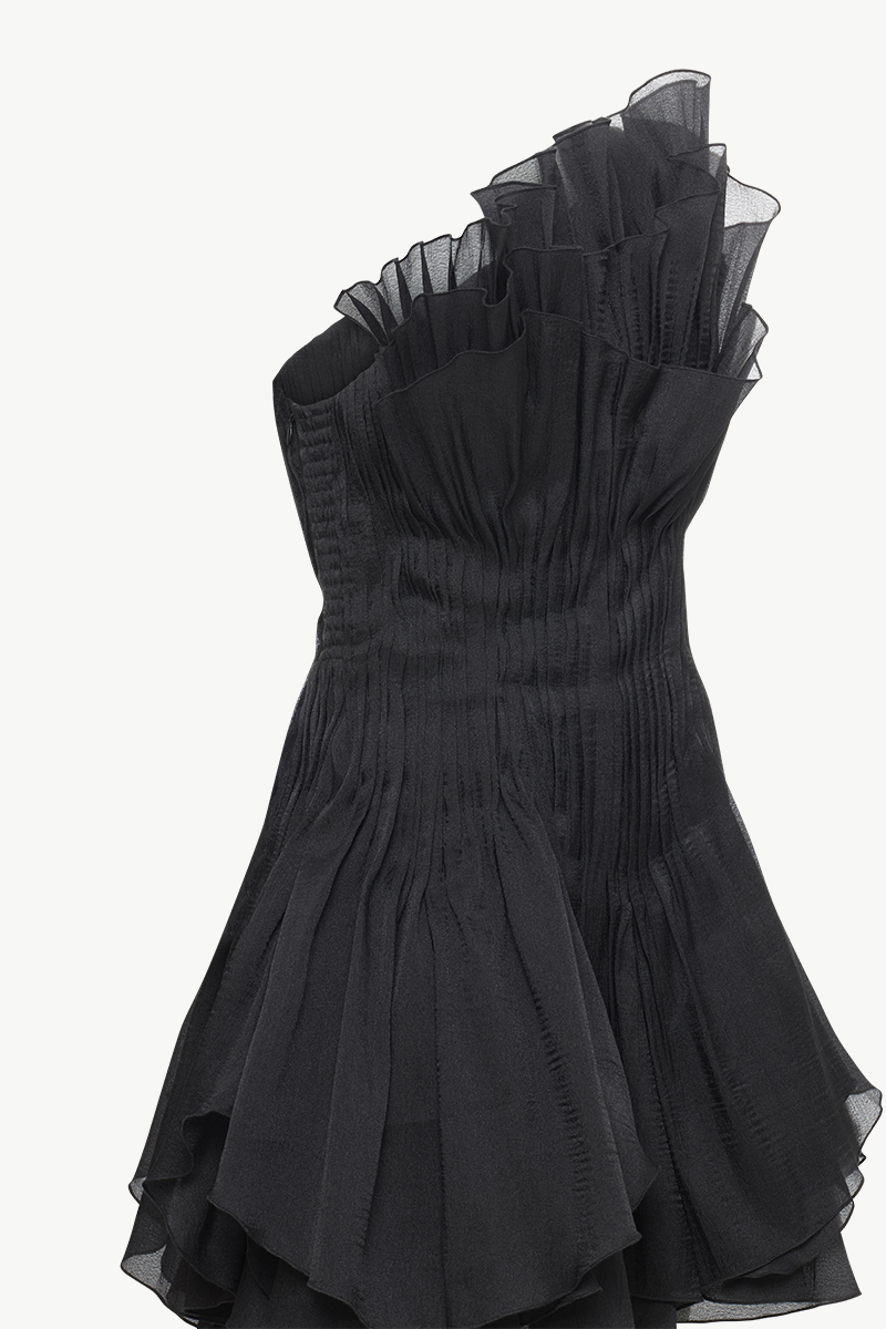 ΜΙΝΙ RUFFLED DRESS