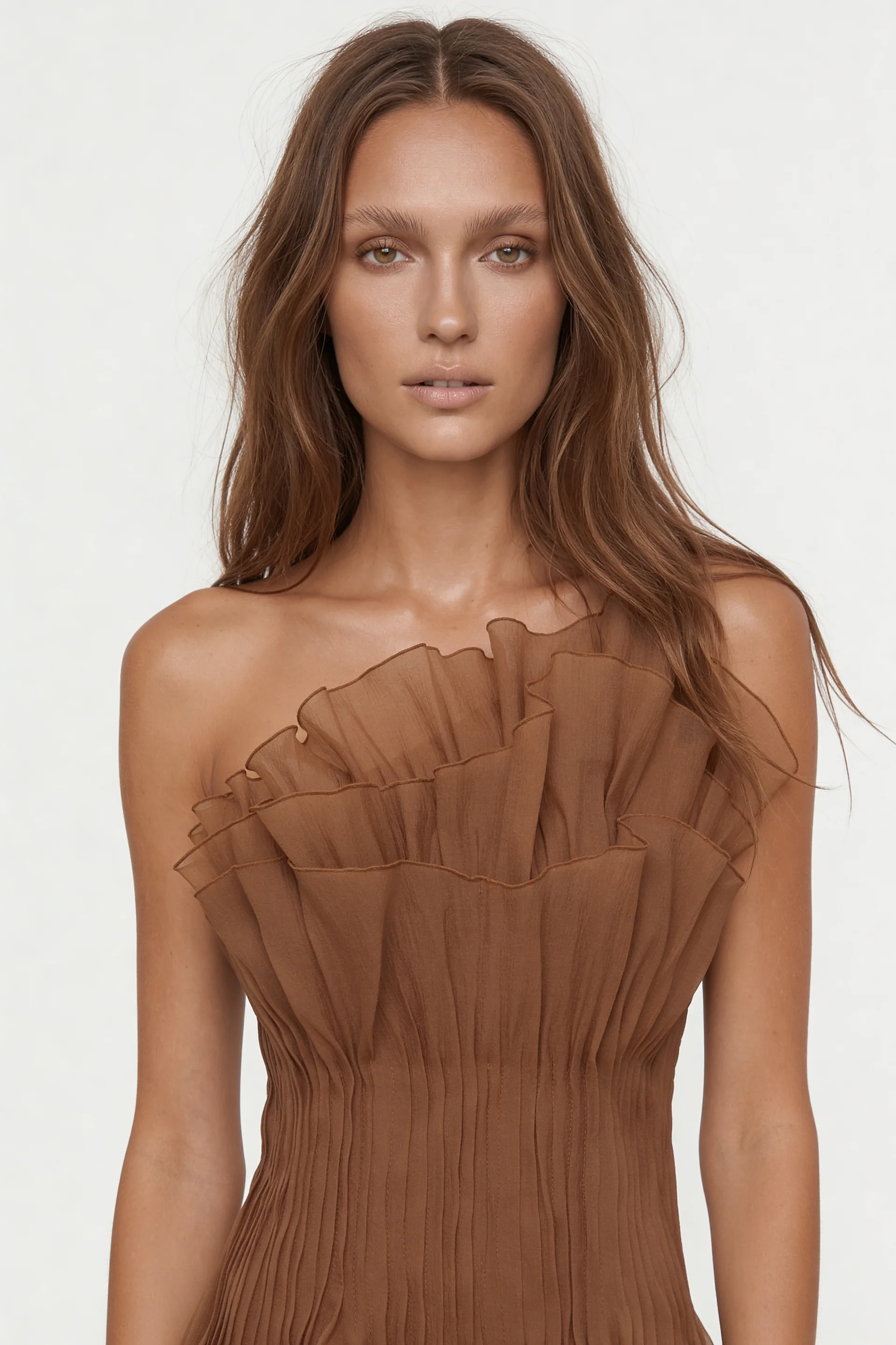 ΜΙΝΙ RUFFLED DRESS