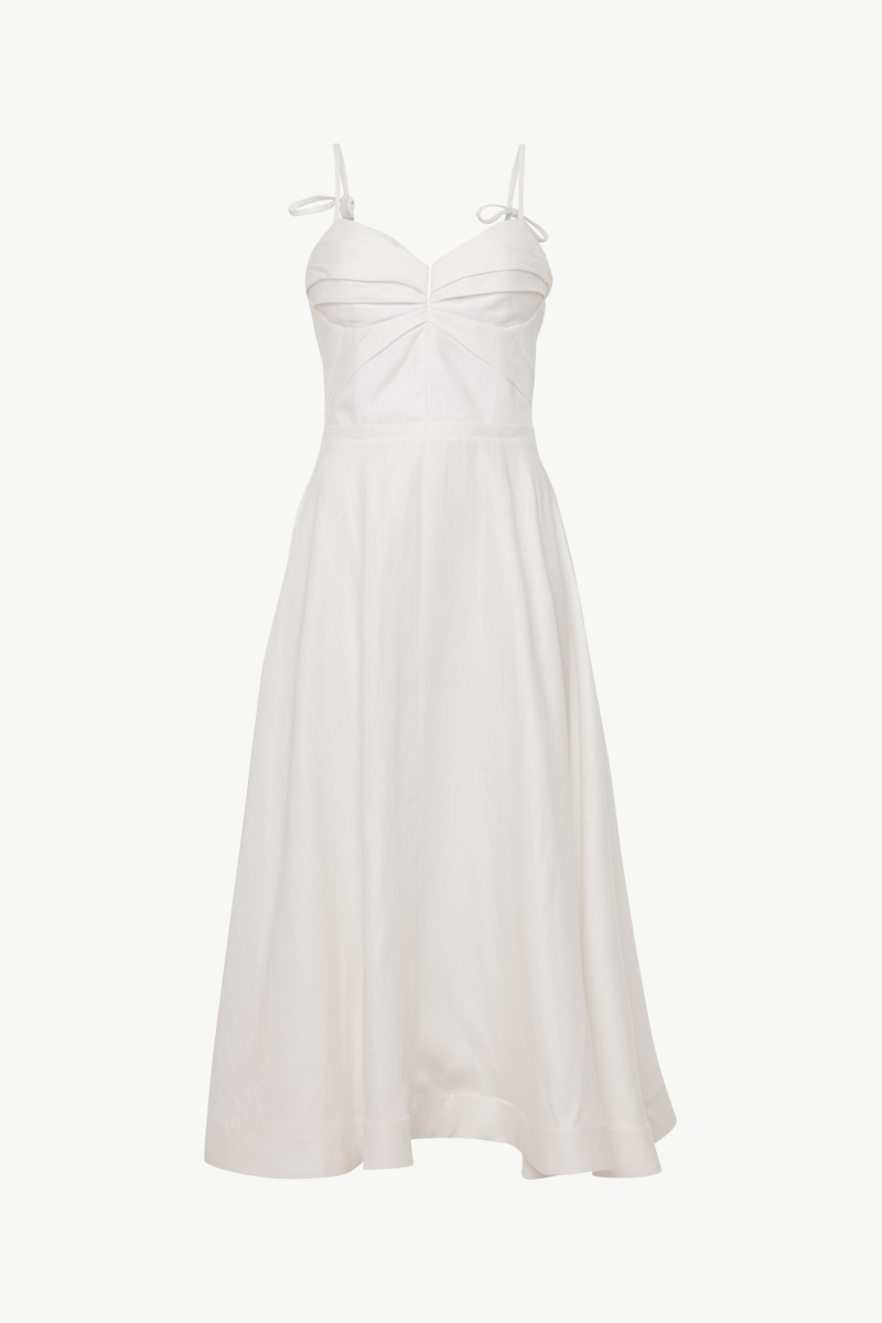 MIDI DRESS WITH STRAPS