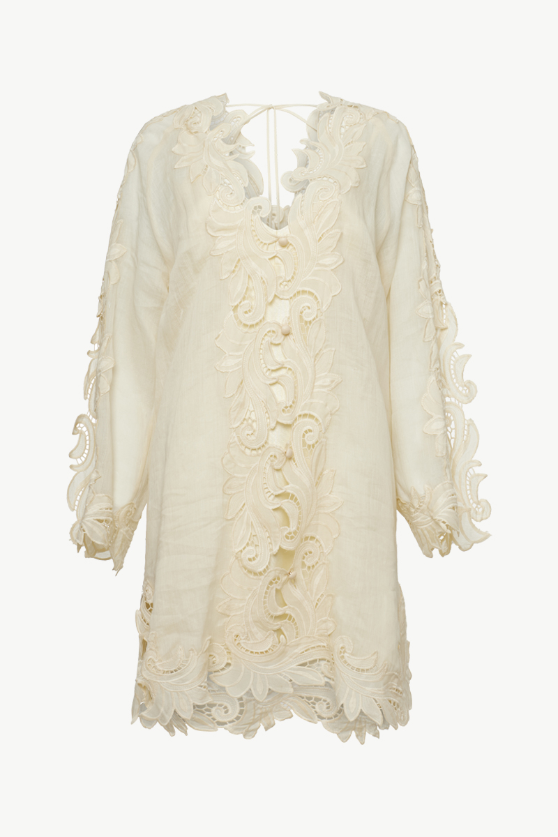 EMBROIDERED DRESS