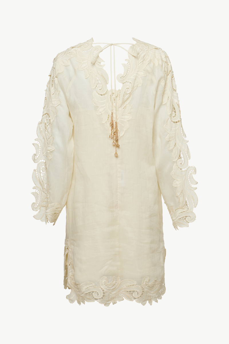 EMBROIDERED DRESS