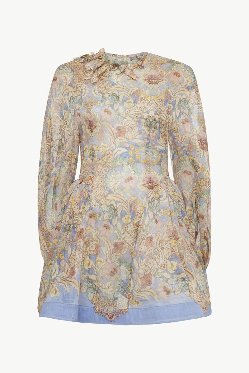 PRINTED MINI DRESS