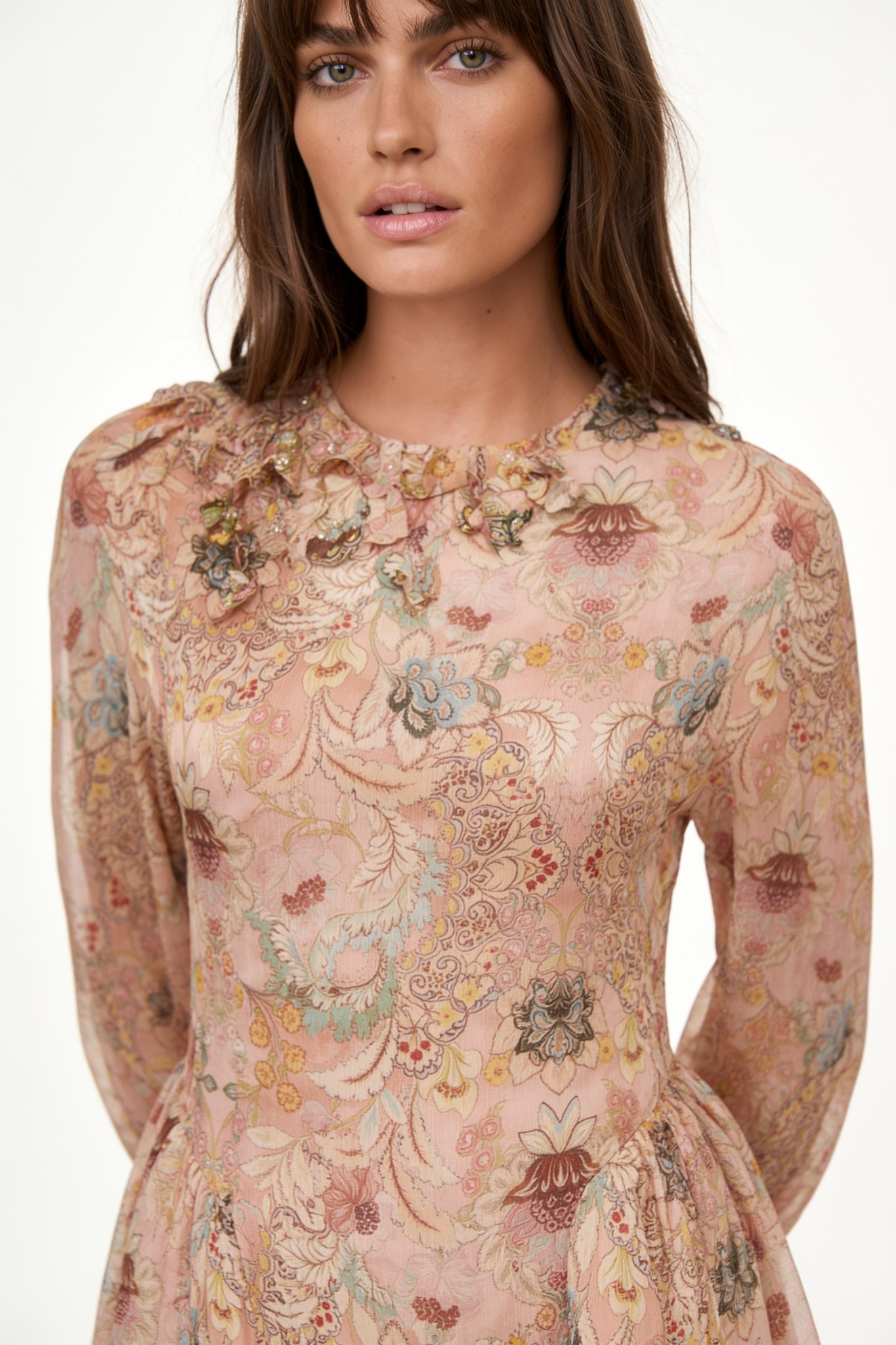 PRINTED MINI DRESS