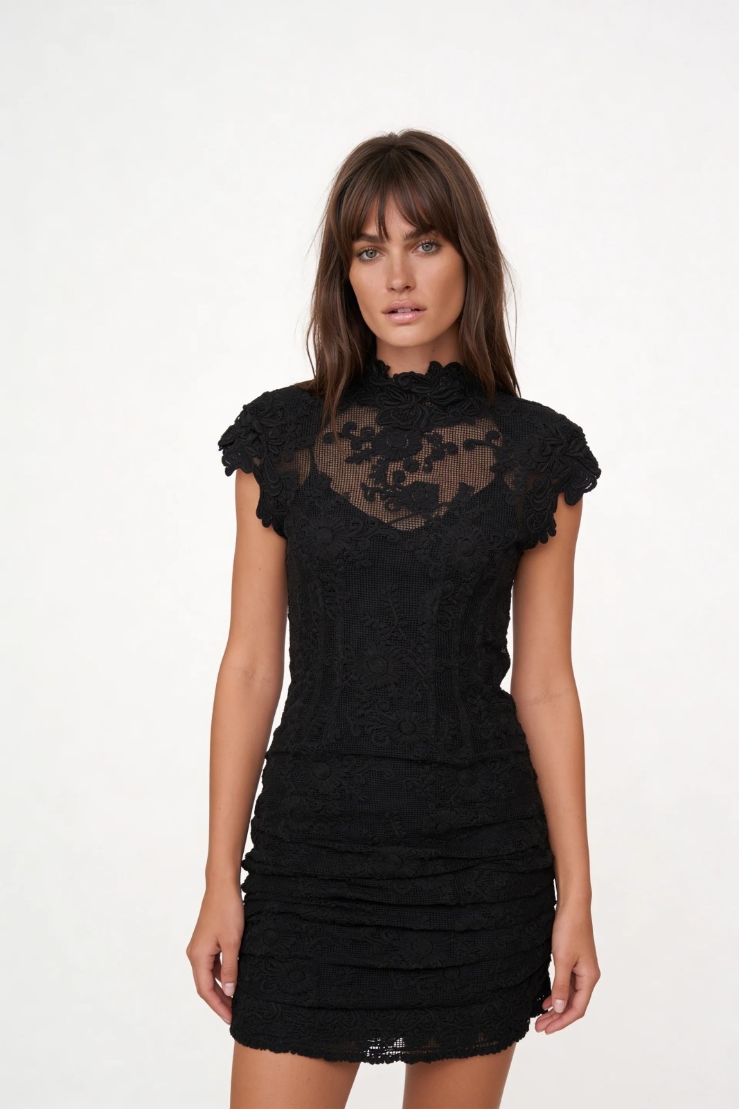 LACE MINI DRESS
