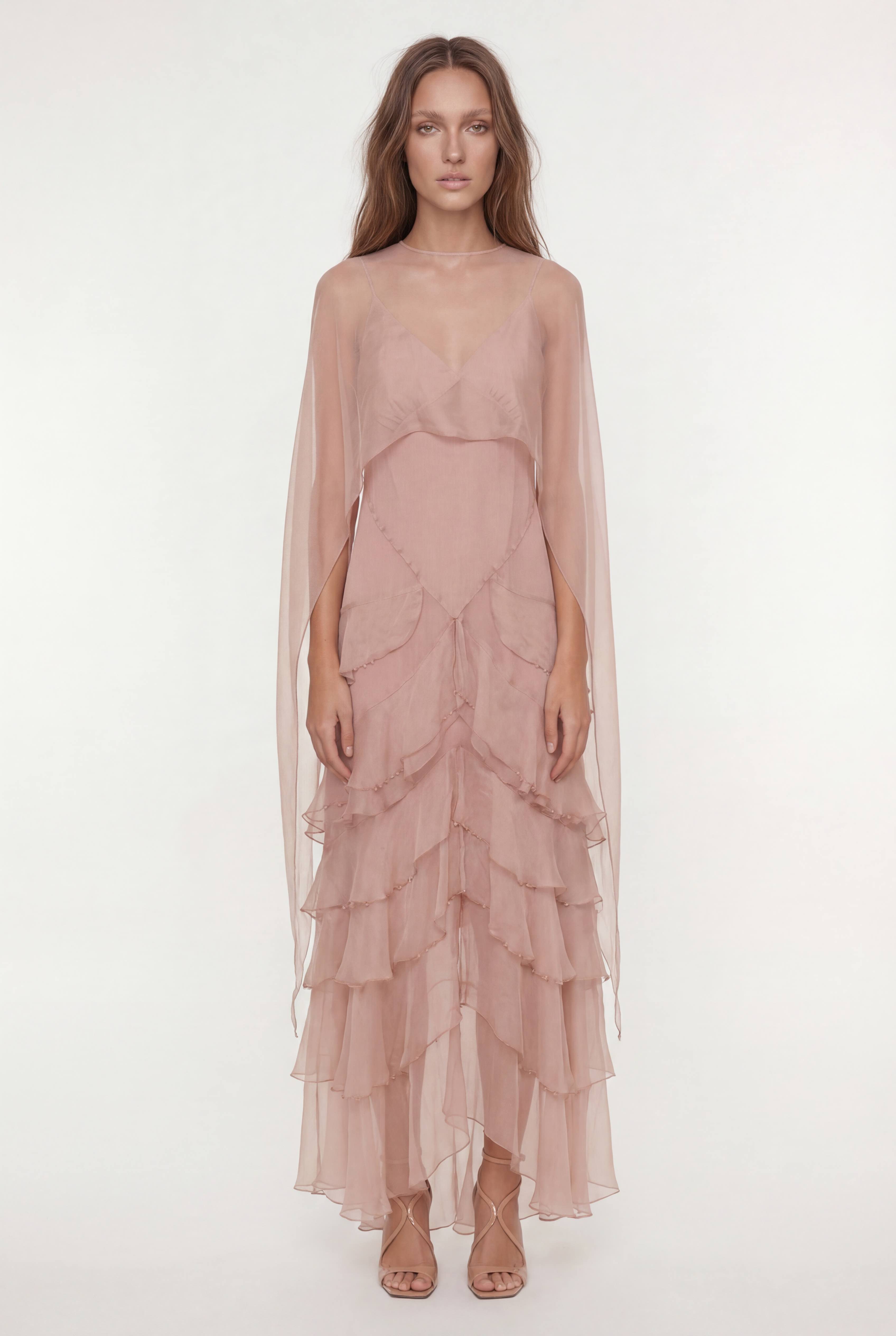 SILK MAXI DRESS