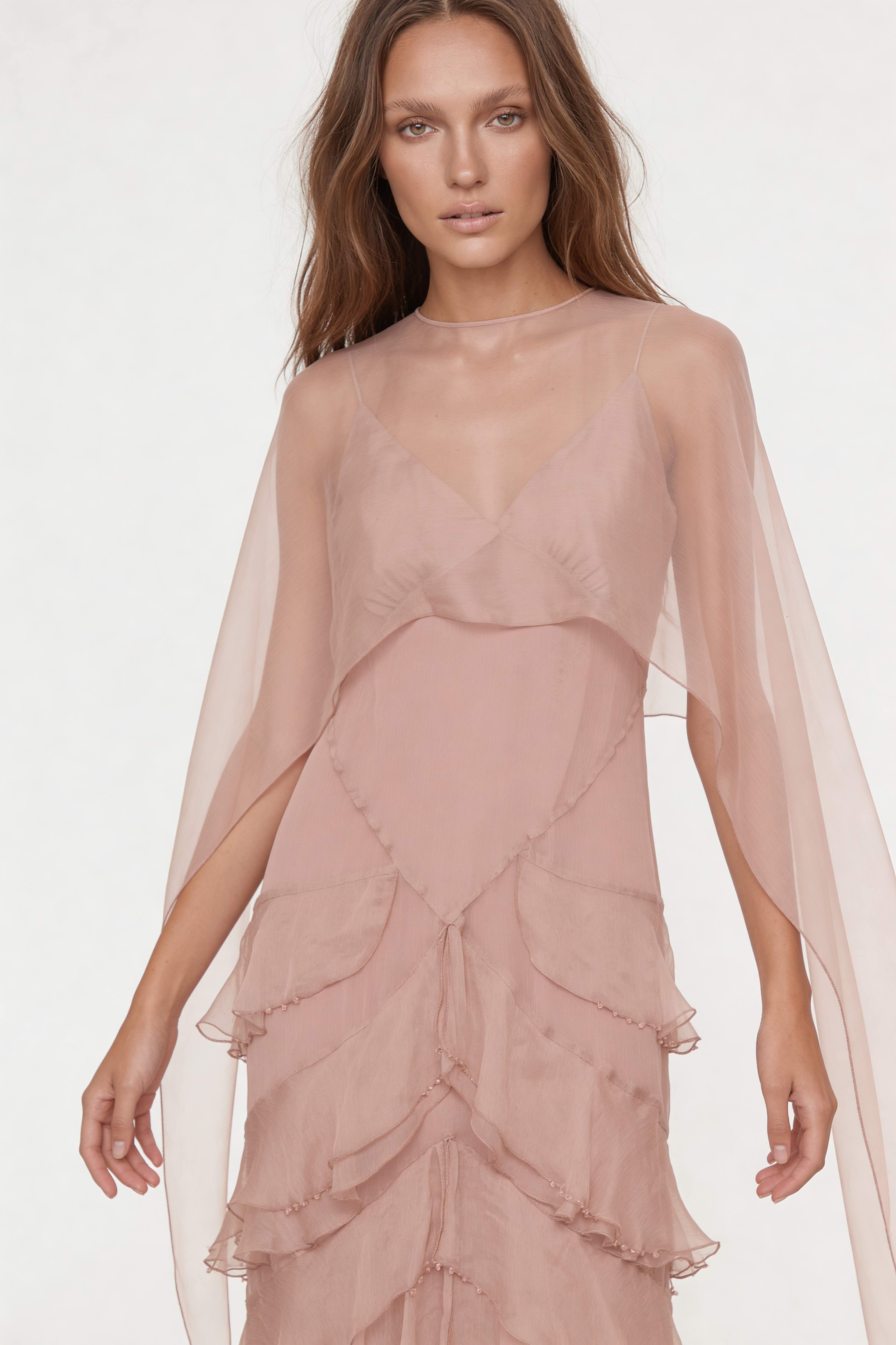 SILK MAXI DRESS