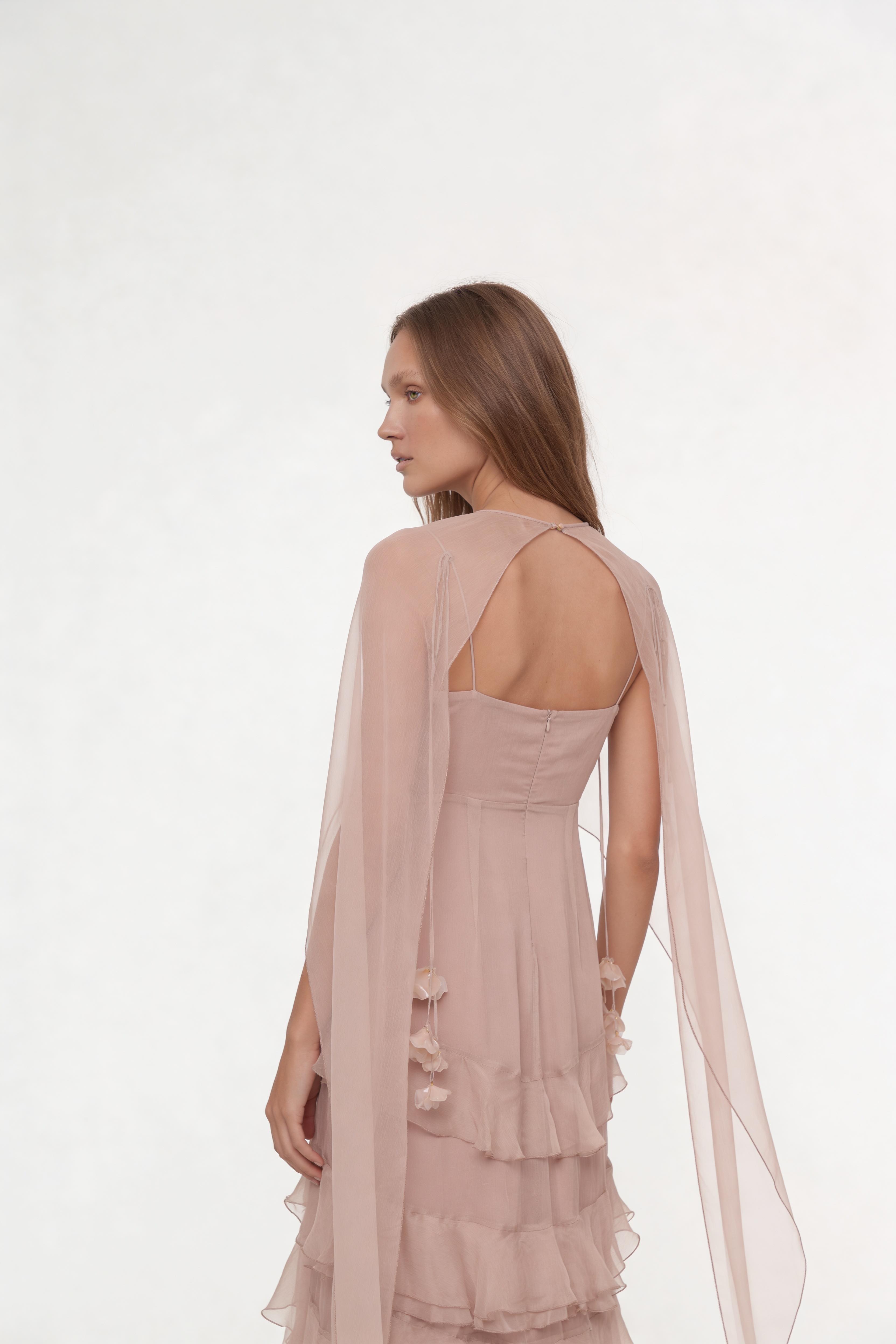 SILK MAXI DRESS