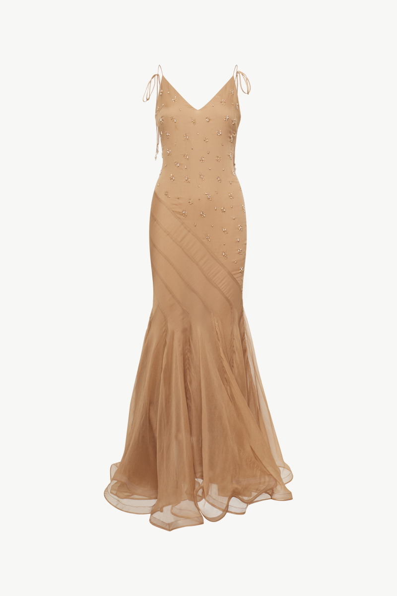 MAXI SILK DRESS MAXI SILK DRESS