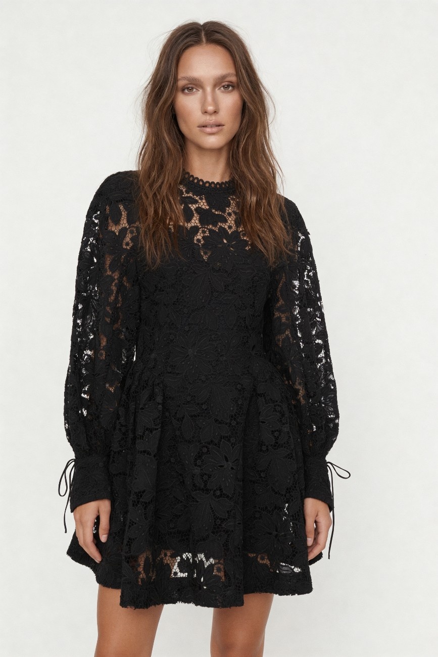 LACE MINI DRESS