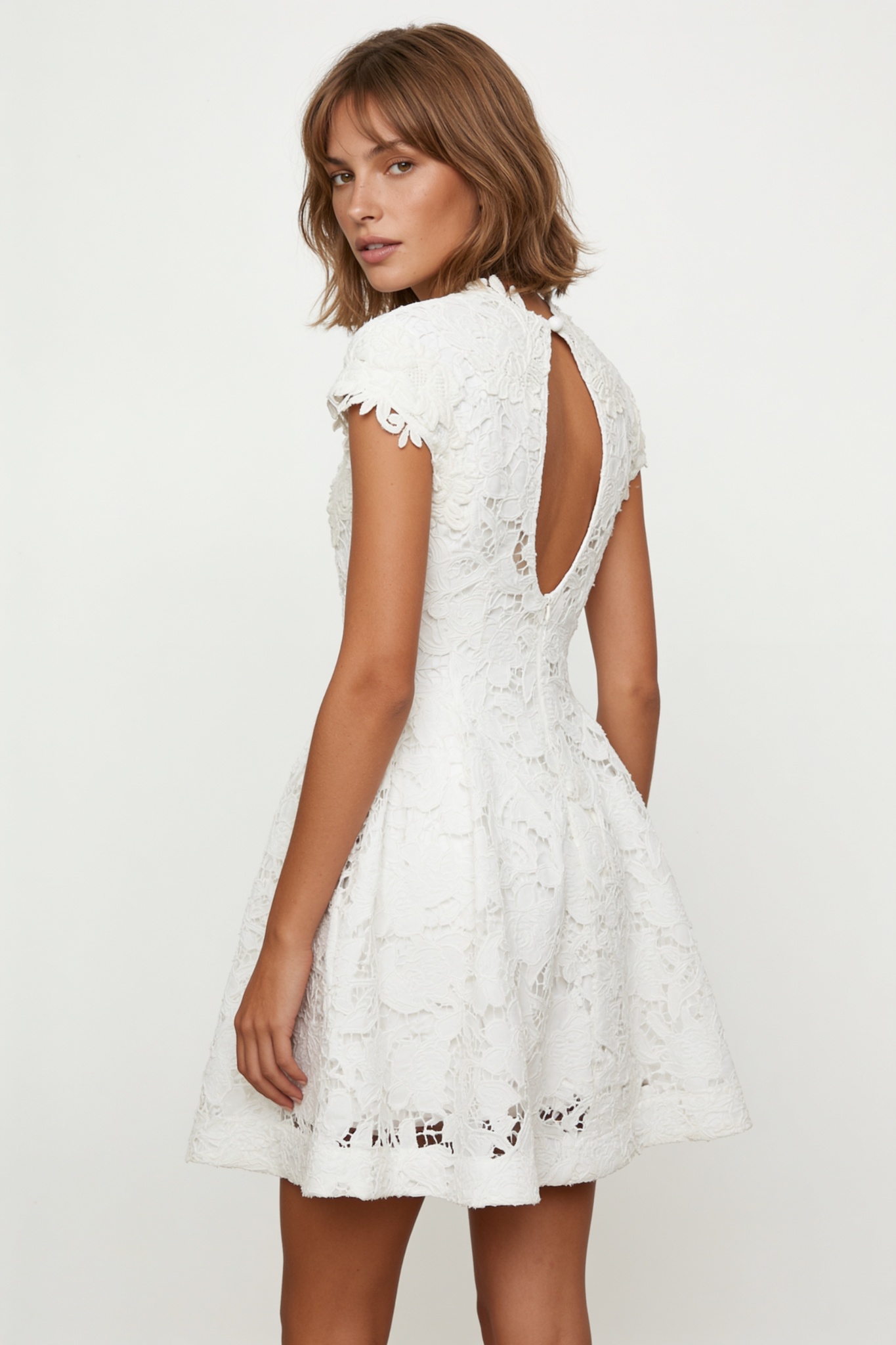 LACE MINI DRESS