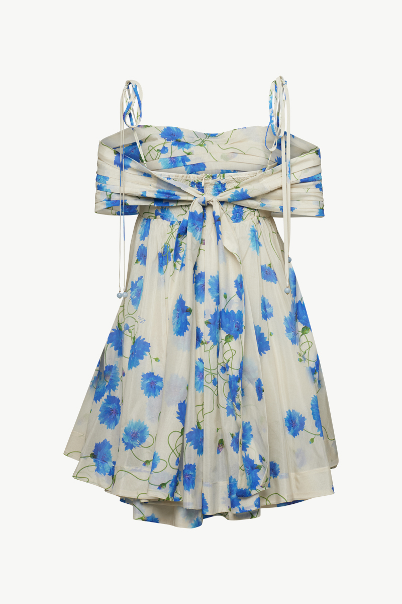 PRINTED MINI DRESS PRINTED MINI DRESS