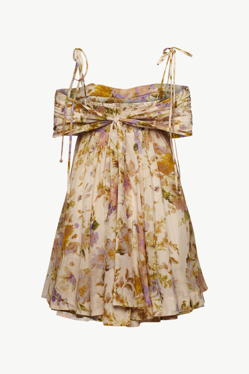 PRINTED MINI DRESS PRINTED MINI DRESS
