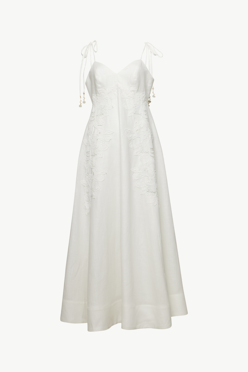 MIDI EMBROIDERED DRESS MIDI EMBROIDERED DRESS