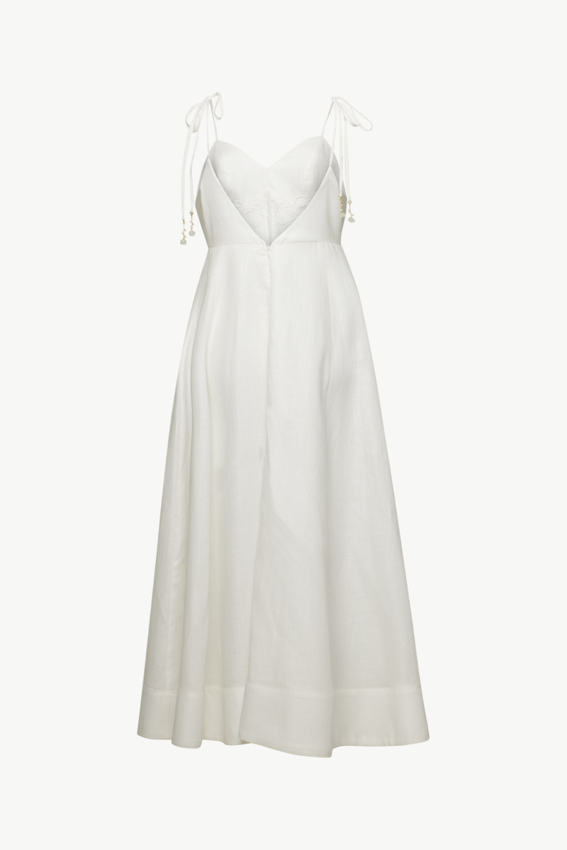 MIDI EMBROIDERED DRESS MIDI EMBROIDERED DRESS
