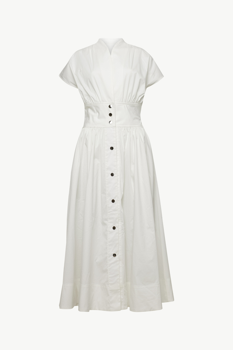 MAXI DRESS WITH BUTTONS MAXI DRESS WITH BUTTONS