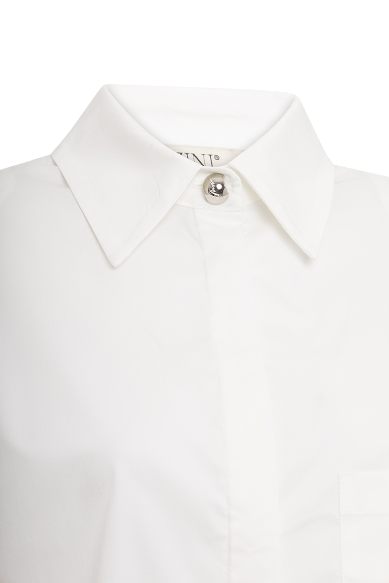 SHIRT WITH SHOULDER PADS