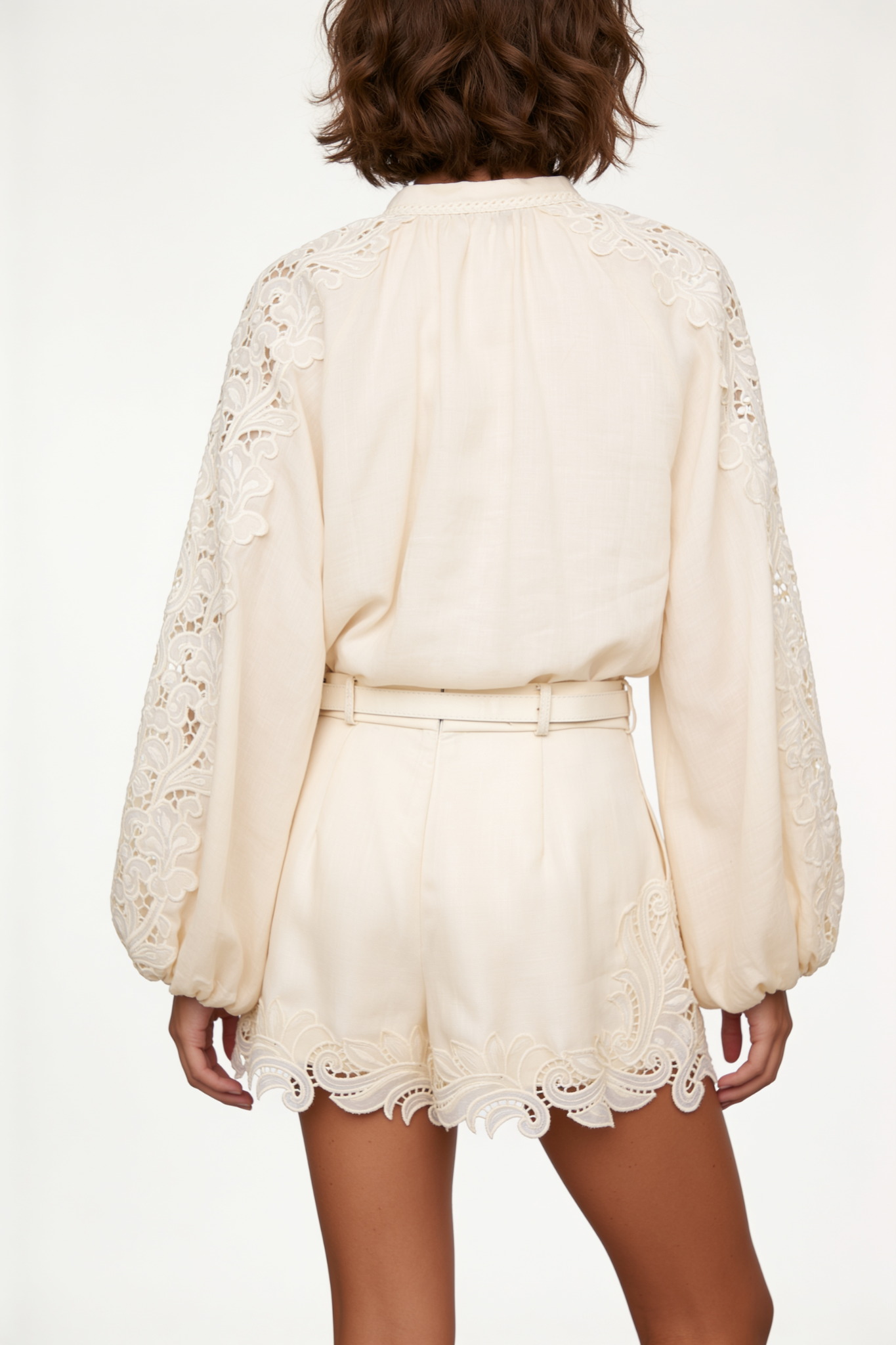BLOUSE WITH SHEER DETAILS BLOUSE WITH SHEER DETAILS