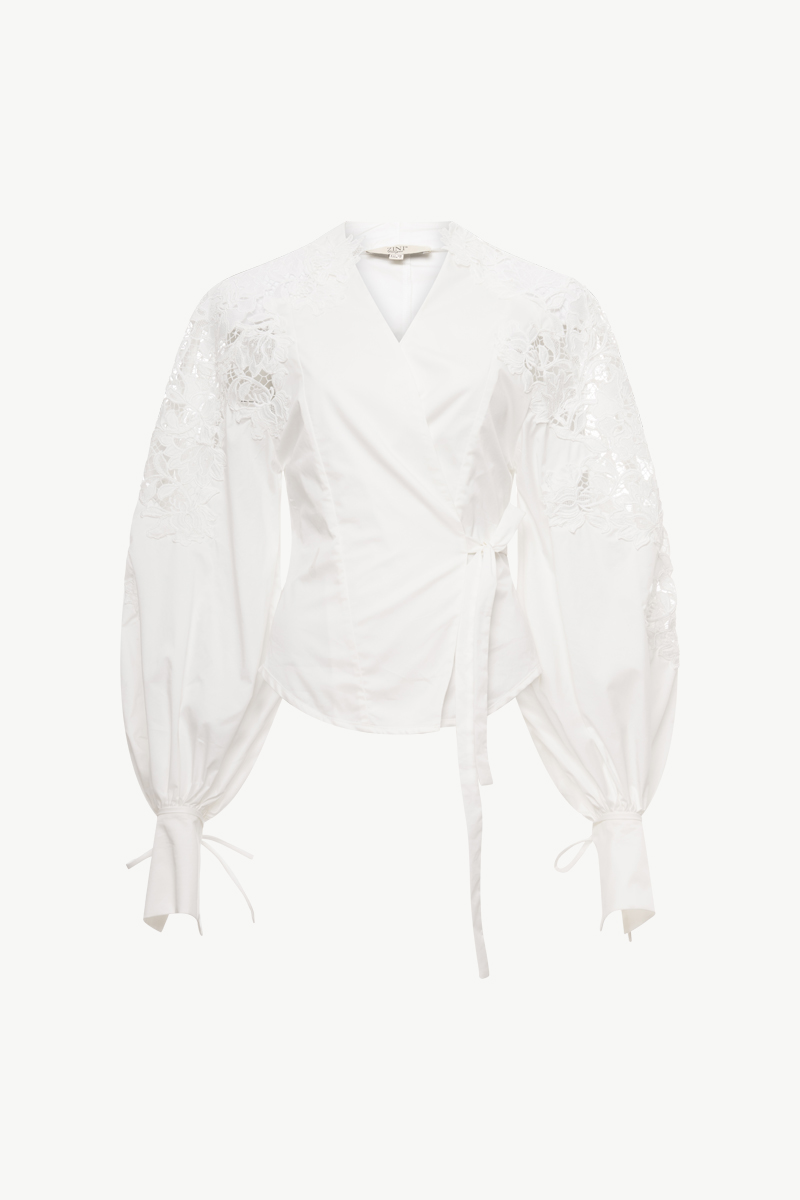 SHIRT WITH LACE DETAIL